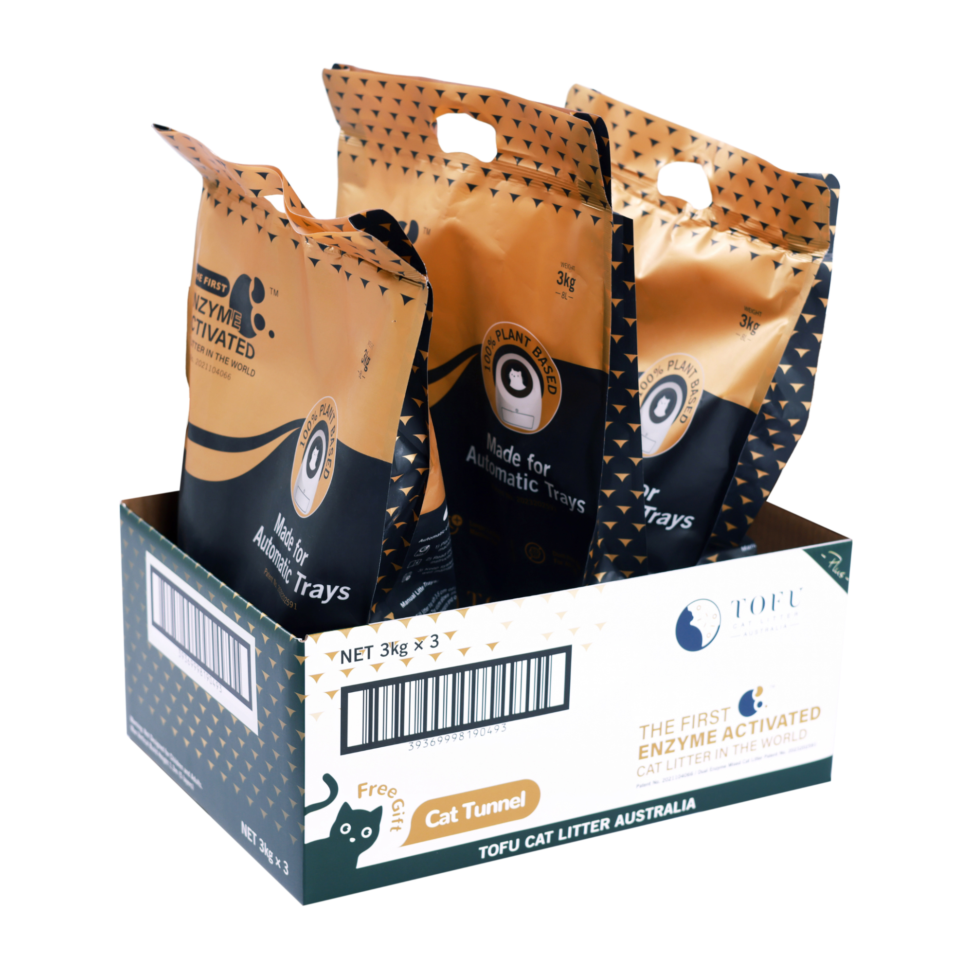 Tofu Cat Litter Australia Auto Cat Litter 3kg