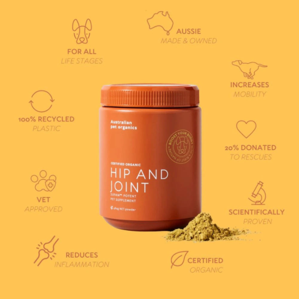 Australian Pet Organics Hip and Joint Powdered Dog Supplement