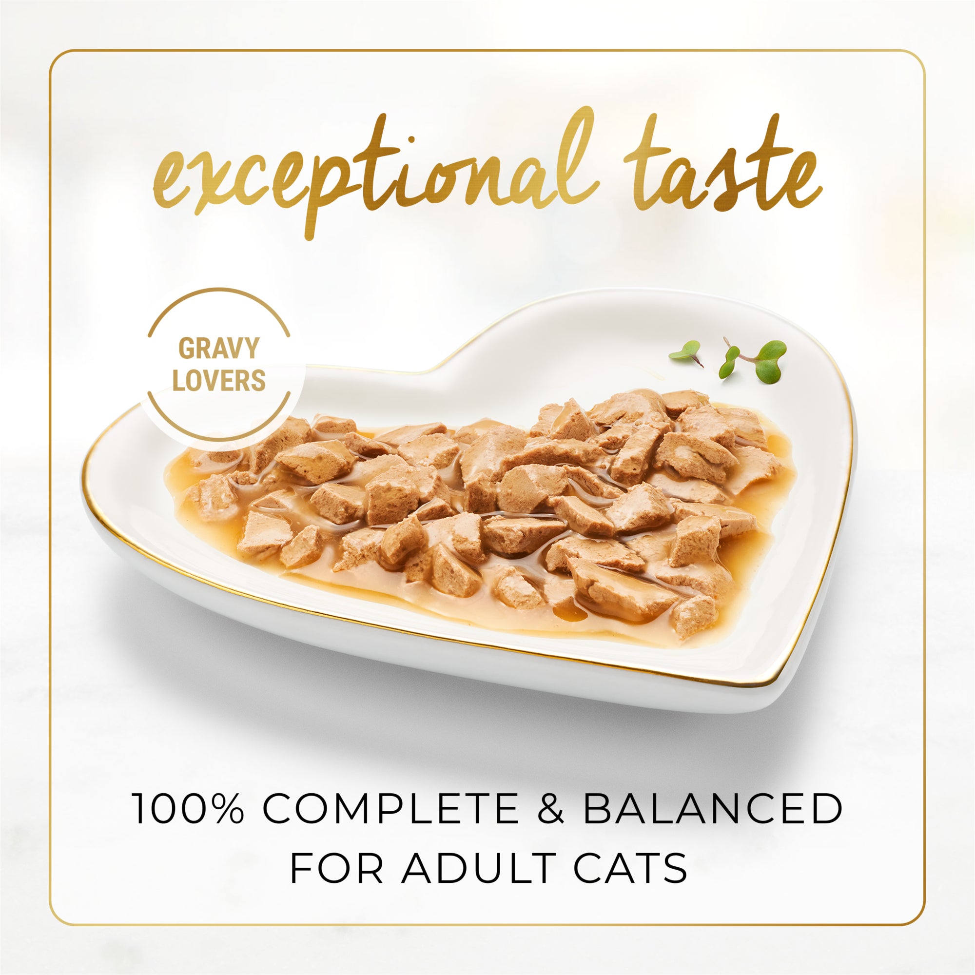 Fancy Feast Gravy Lovers Ocean Whitefish & Tuna Feast in Sauteed Seafood Flavour Wet Cat Food 85g x 24