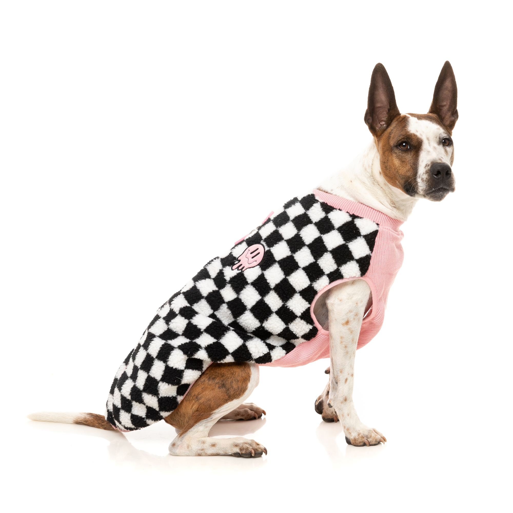 FuzzYard Ollie Dog Jacket Pink