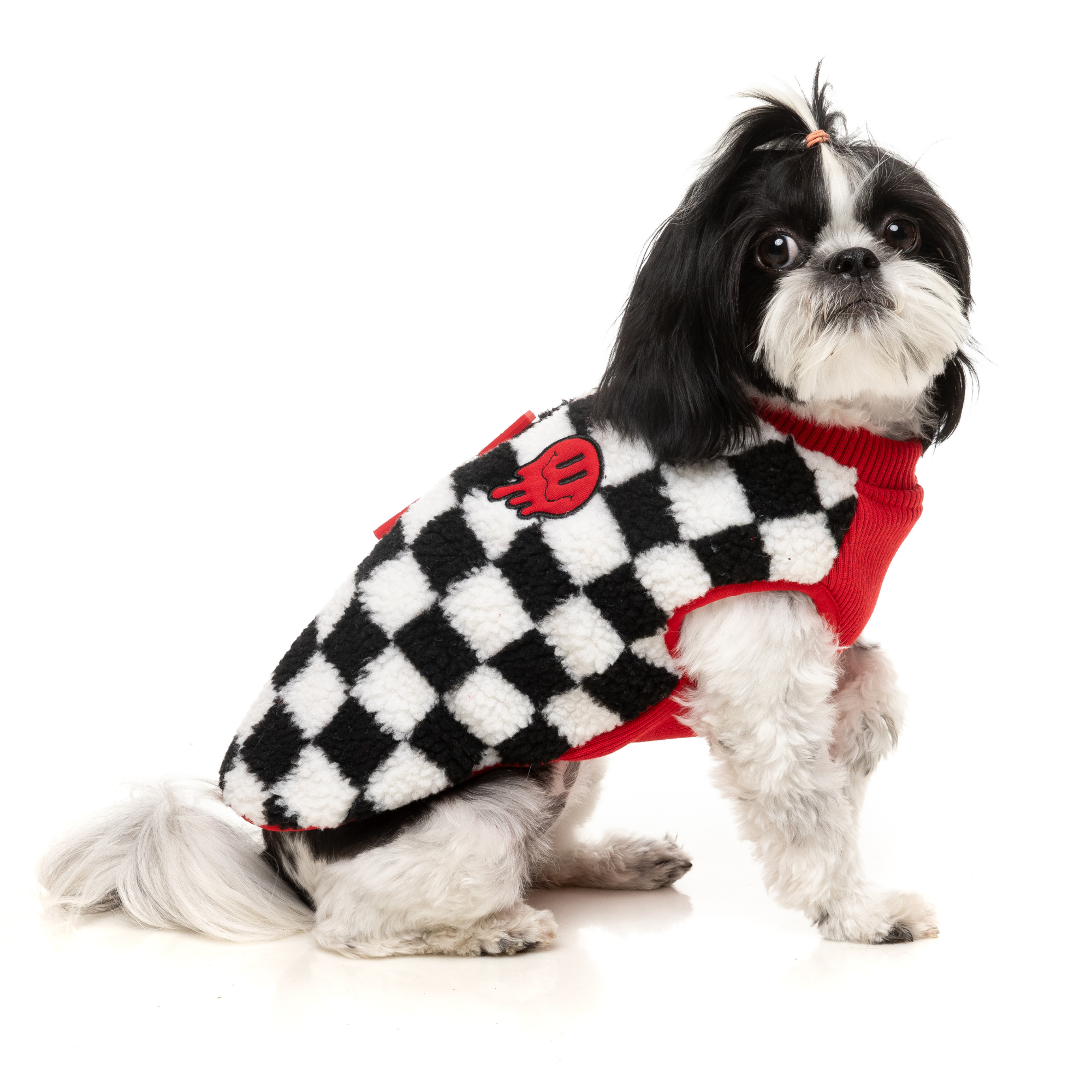 FuzzYard Ollie Dog Jacket Red