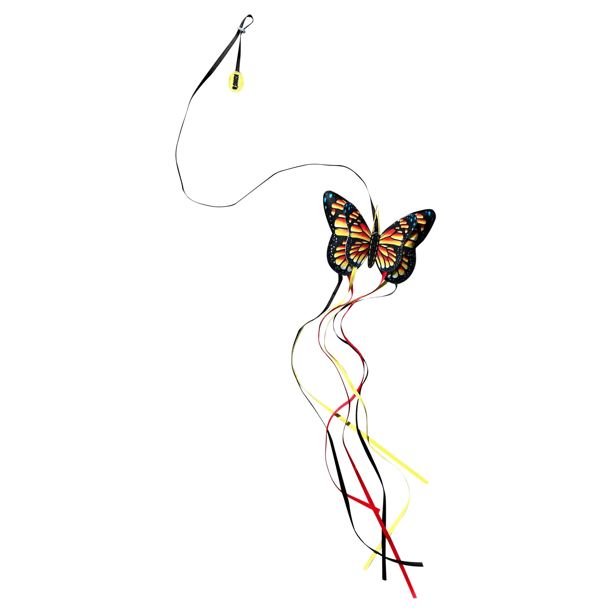 KONG Teaser Butterfly Assorted Colours Cat Toy