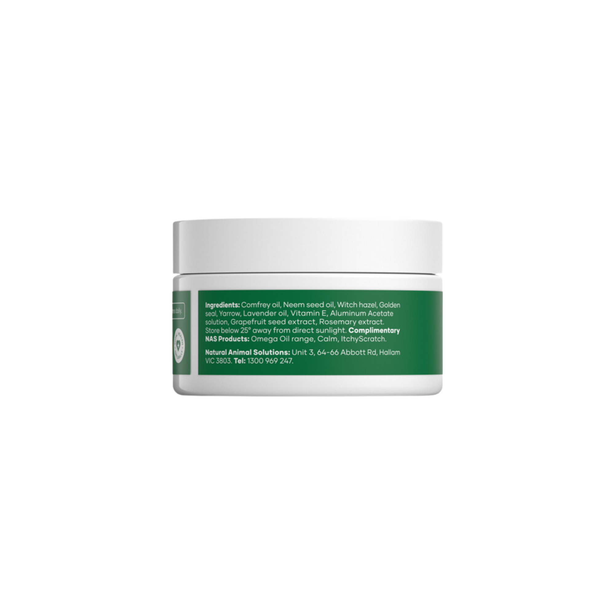 Natural Animal Solutions Dermal Cream 60g