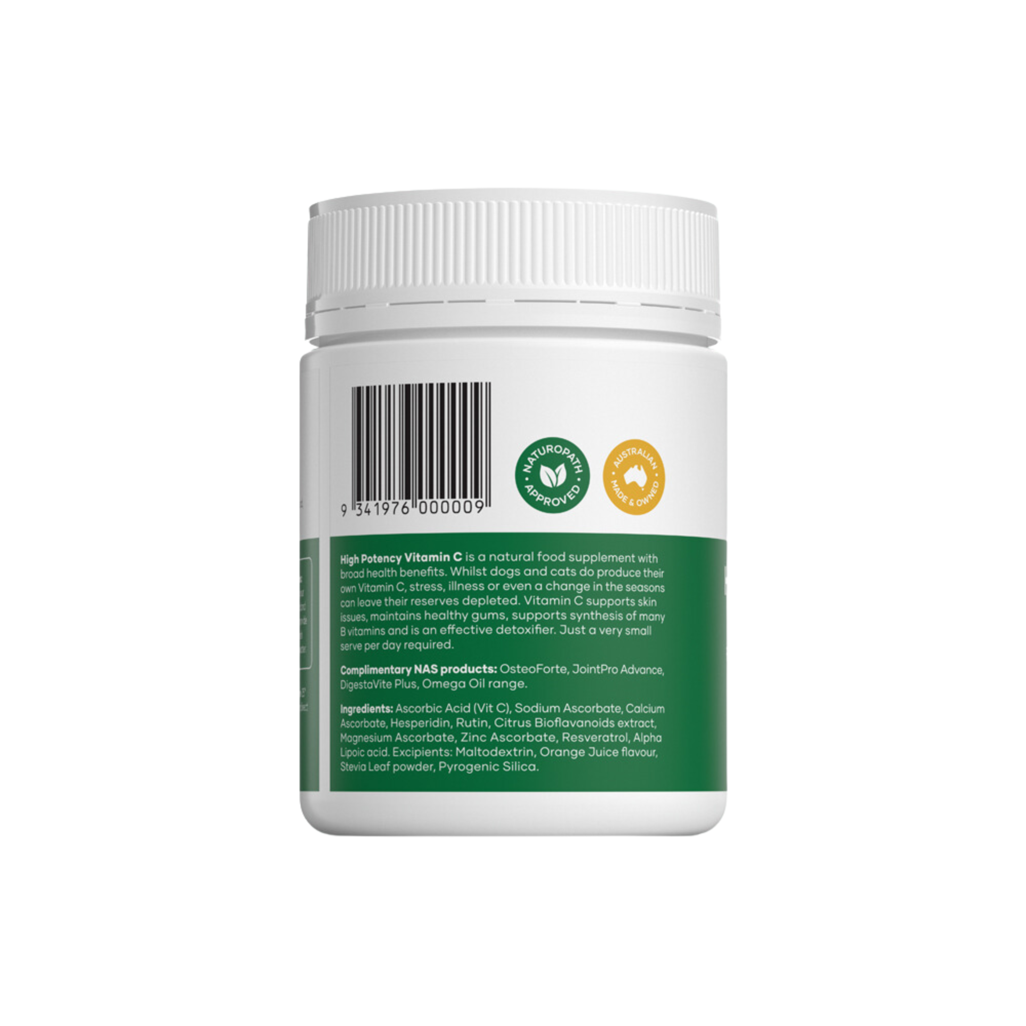 Natural Animal Solutions High Potency Vita C 100g