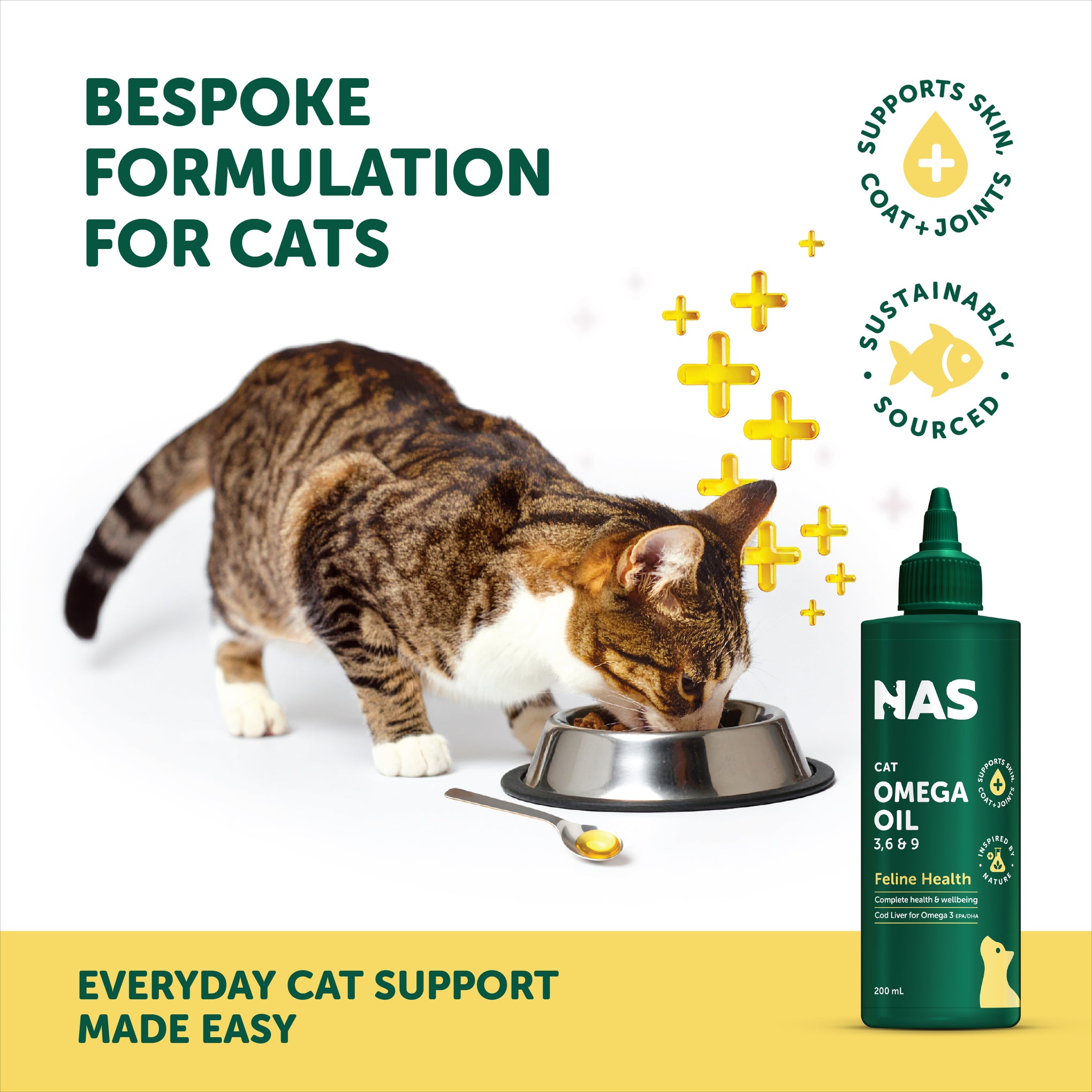 Natural Animal Solutions Omega 3.6.9 Oil Cat 200ml