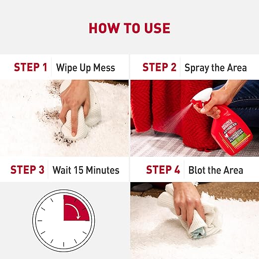 Nature's Miracle Advanced Dog Stain and Odour Eliminator Lemon 946ml