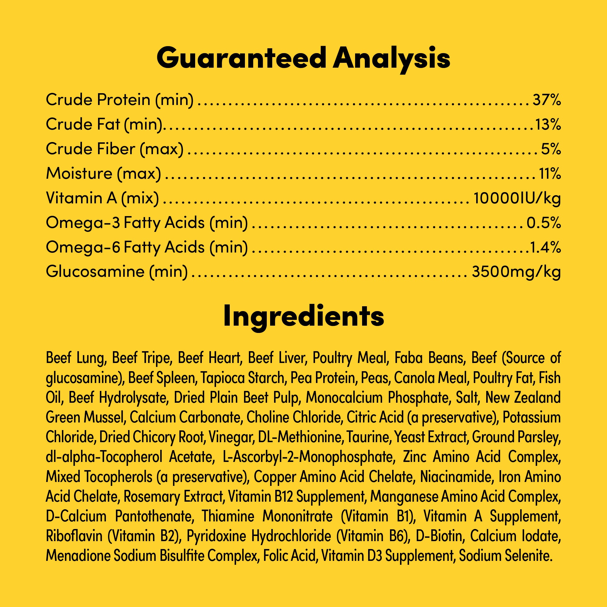 Animals Like Us RawMix50 with Grass-Fed Beef Dog Food