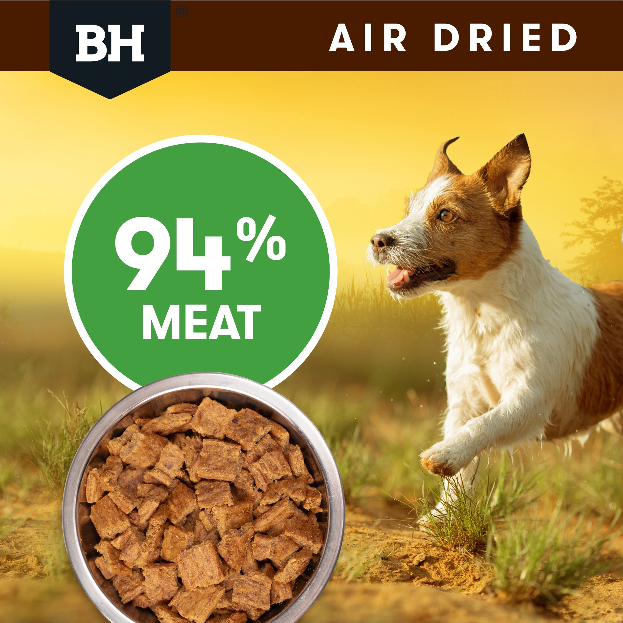 Black Hawk Air Dried Chicken Dry Dog Food