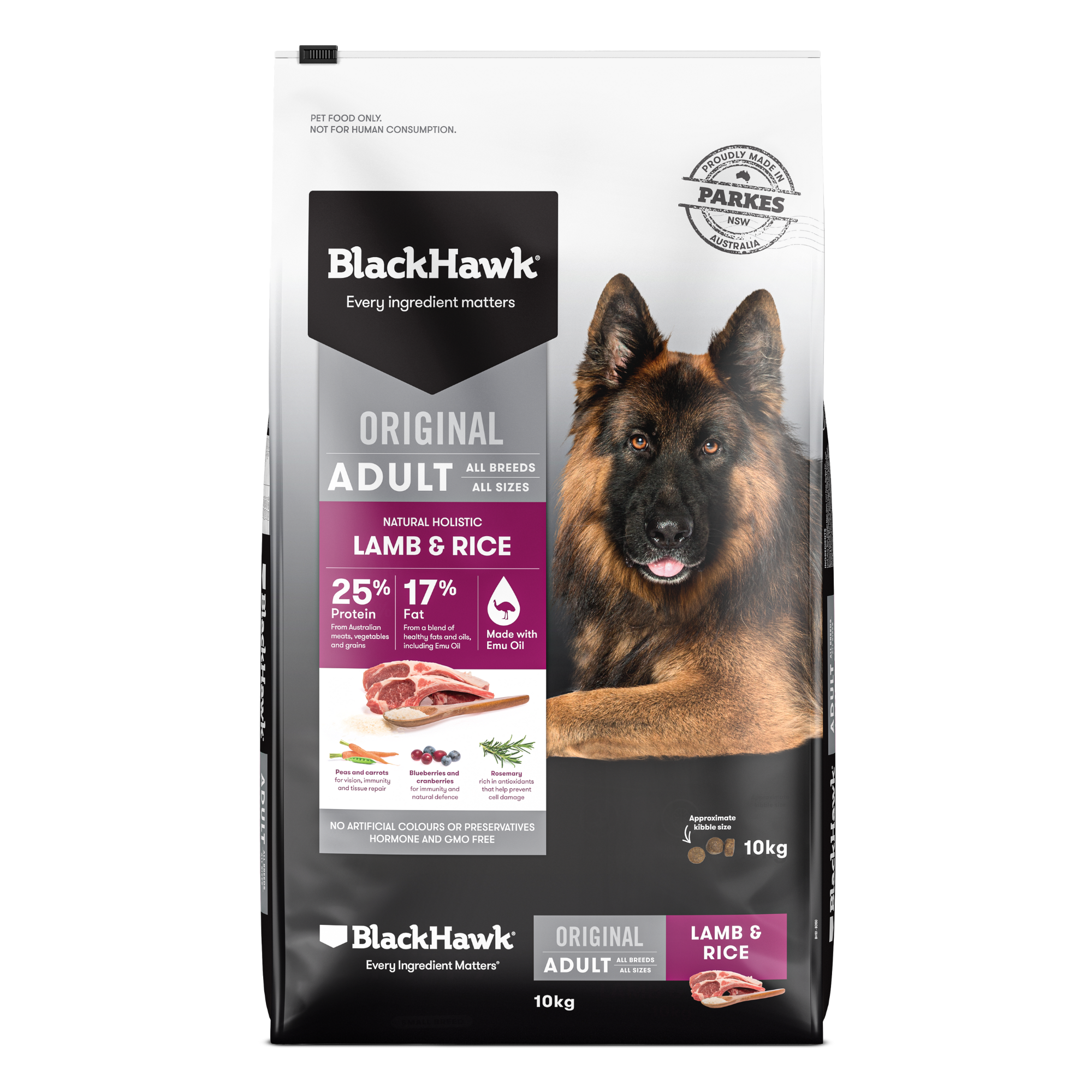 Black Hawk Original Adult Lamb and Rice Dry Dog Food