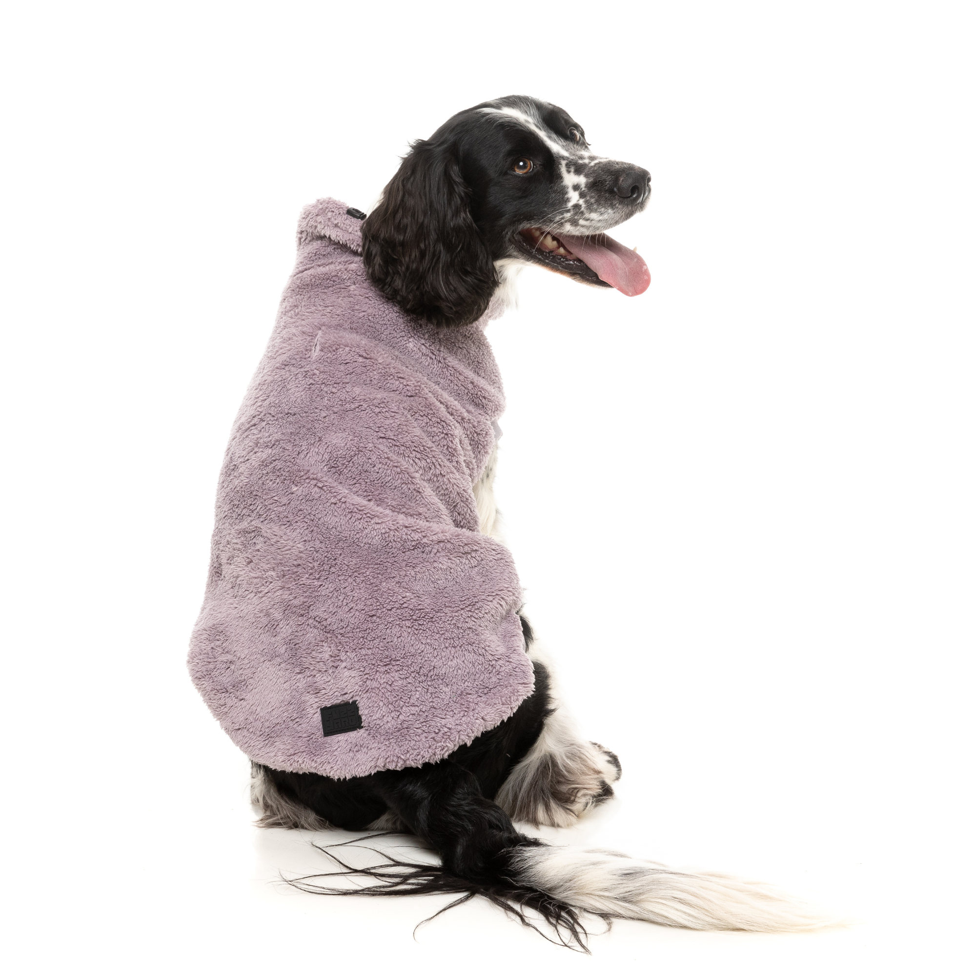 FuzzYard Turtle Teddy Dog Sweater Lavender