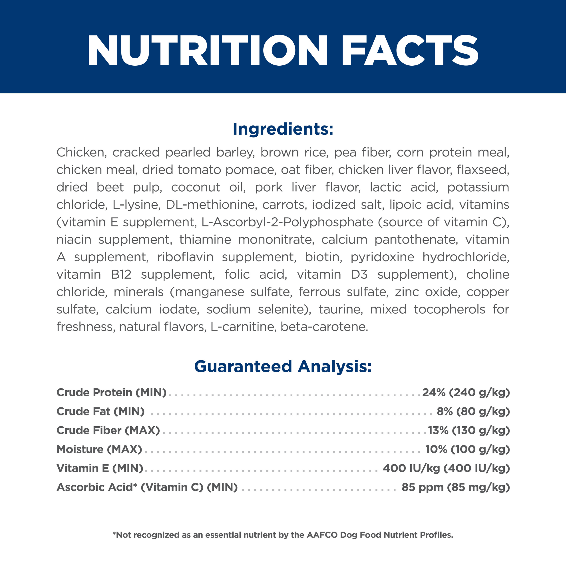 Hill's Science Diet Adult Perfect Weight Dry Dog Food