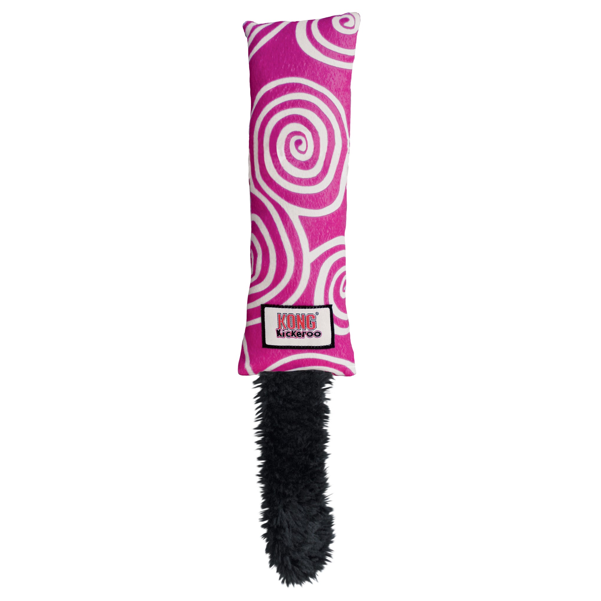 KONG Kickeroo Swirl Pattern Cat Toy