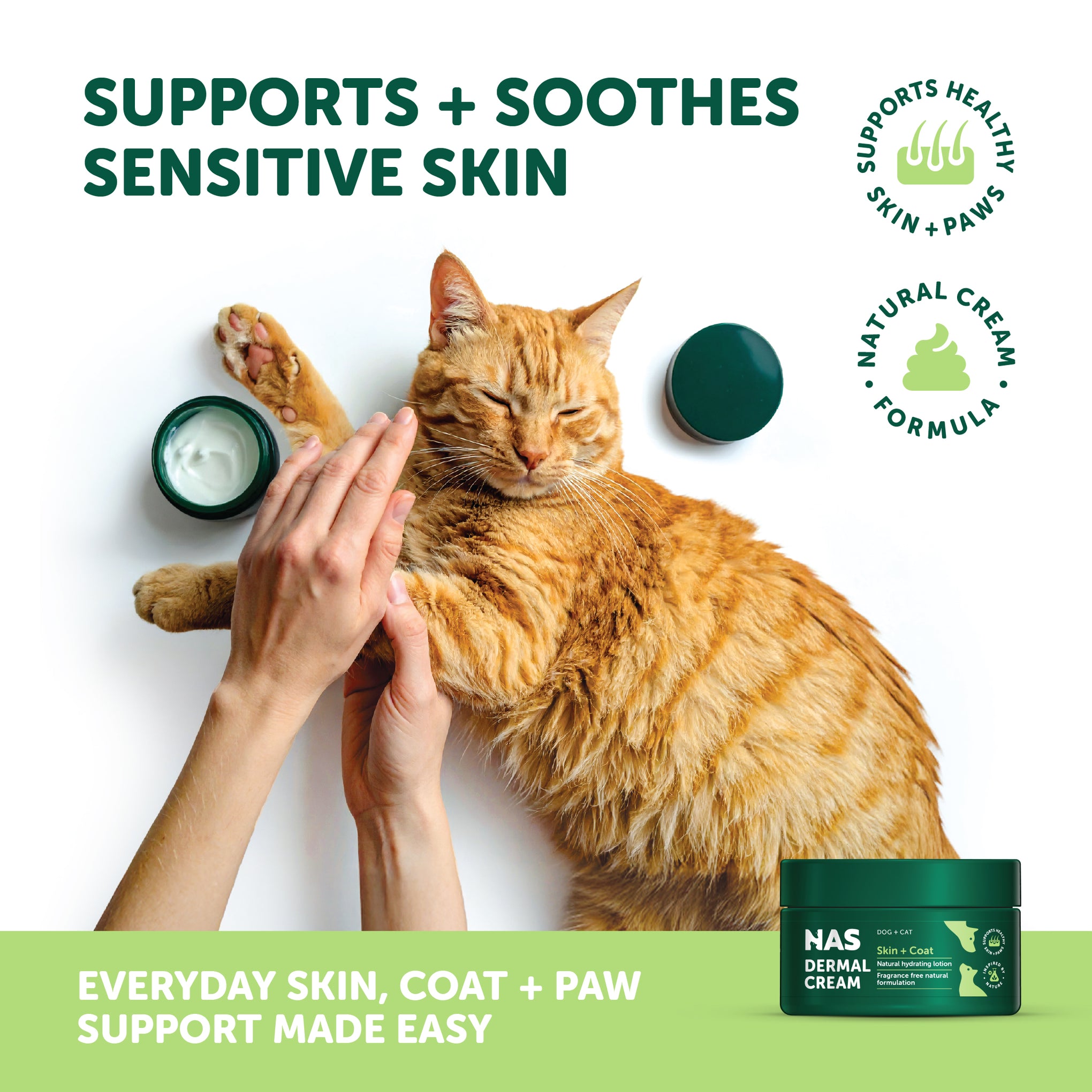 Natural Animal Solutions Dermal Cream 60g