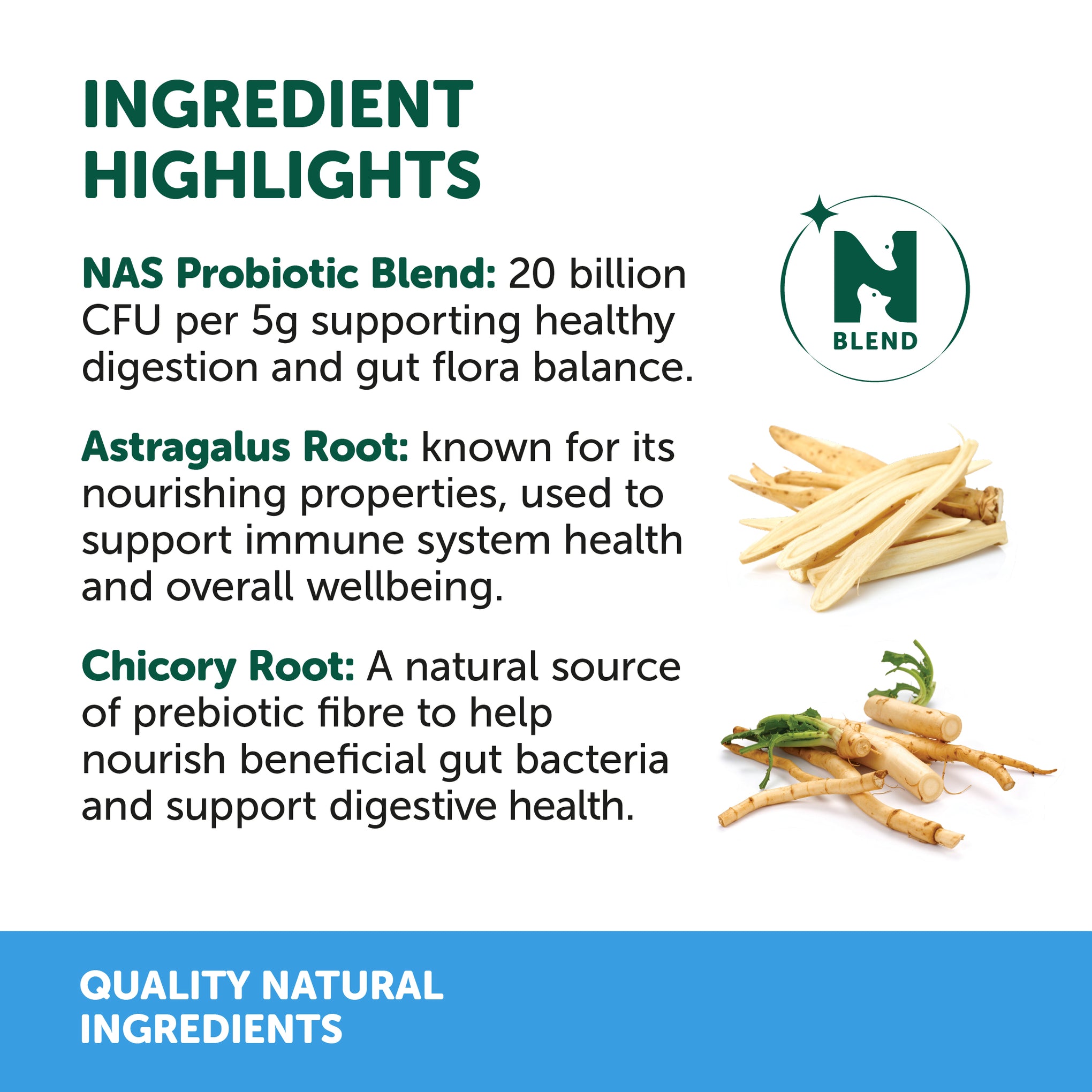 Natural Animal Solutions Gut Balance ProBiotic Natural Blend for Dogs and Cats
