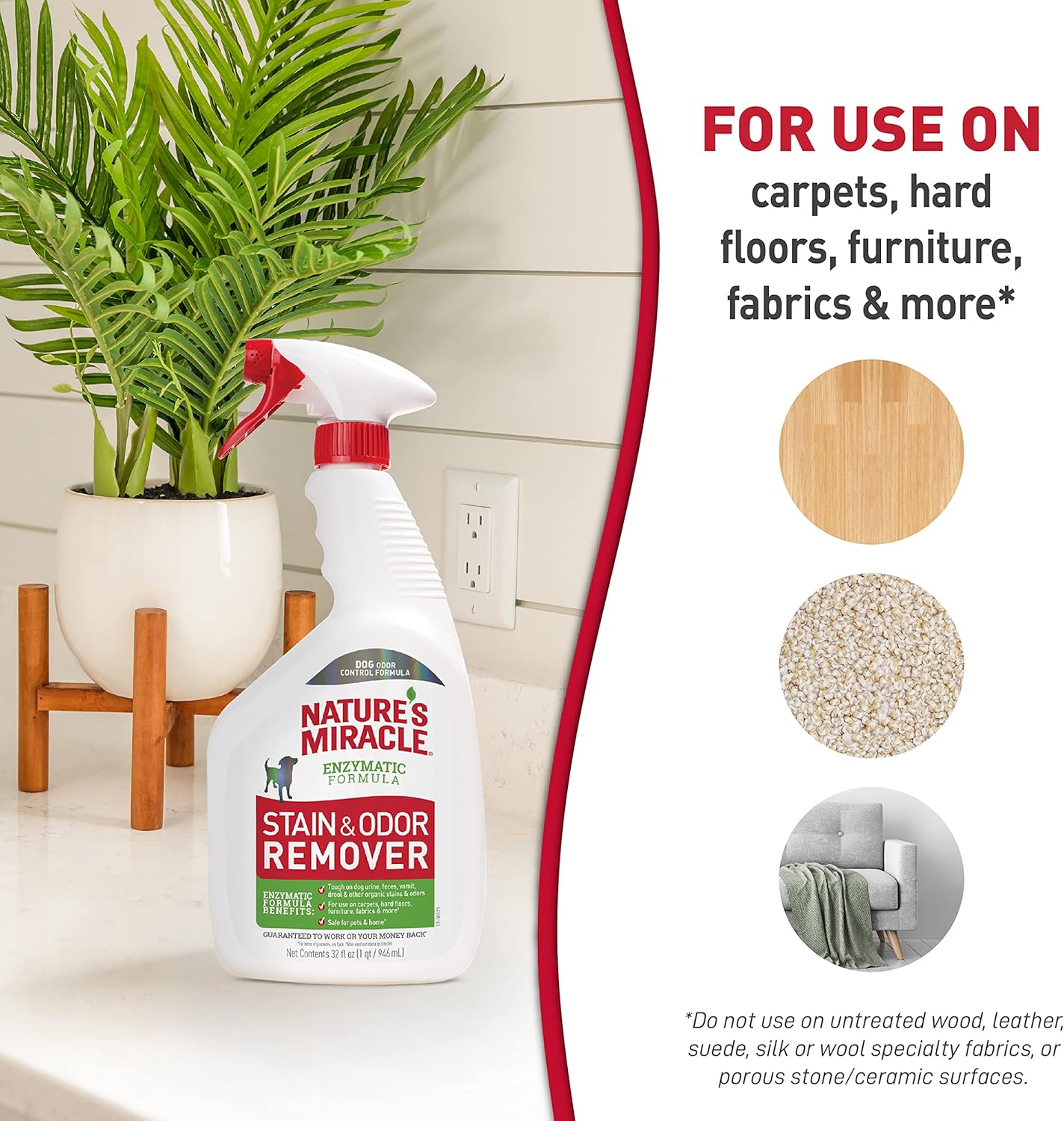 Nature's Miracle Dog Stain and Odour Remover 946ml