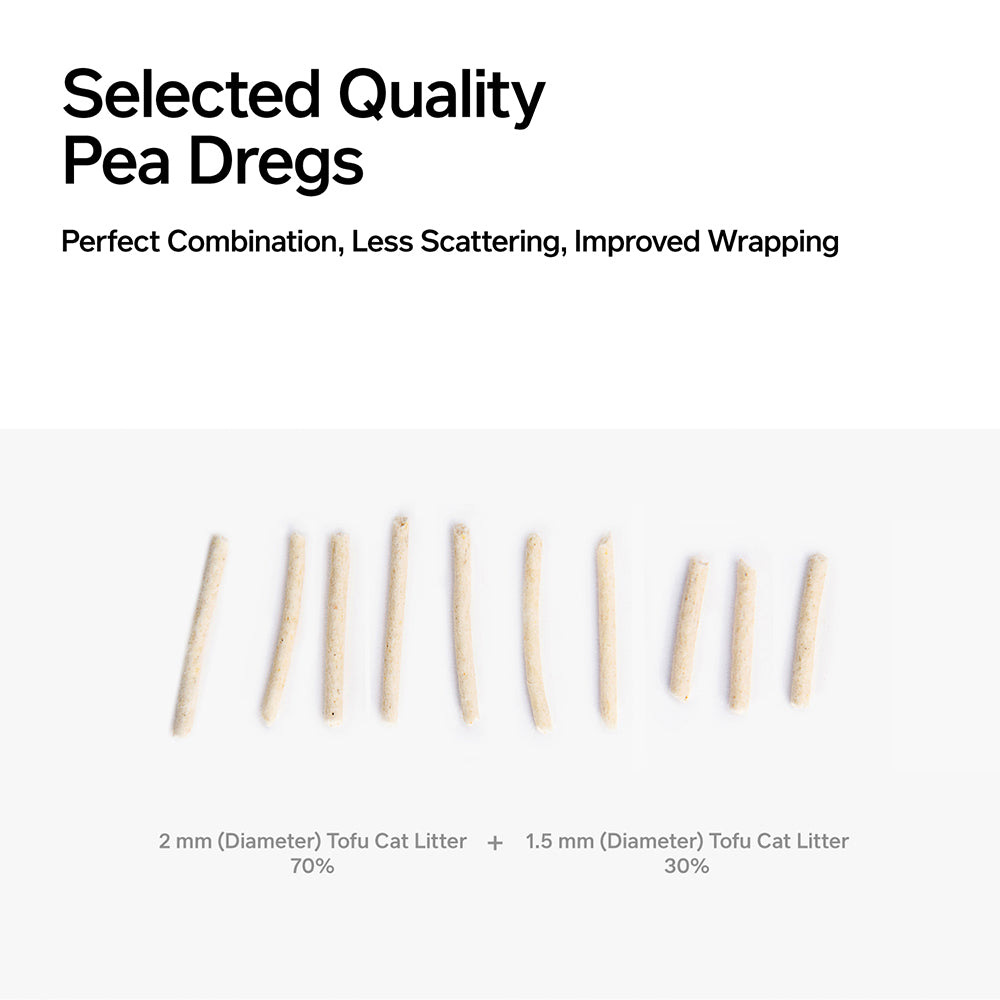 PIDAN Urine Blood Test and Hematuria Detection Tofu Cat Litter 2.4kg x 4