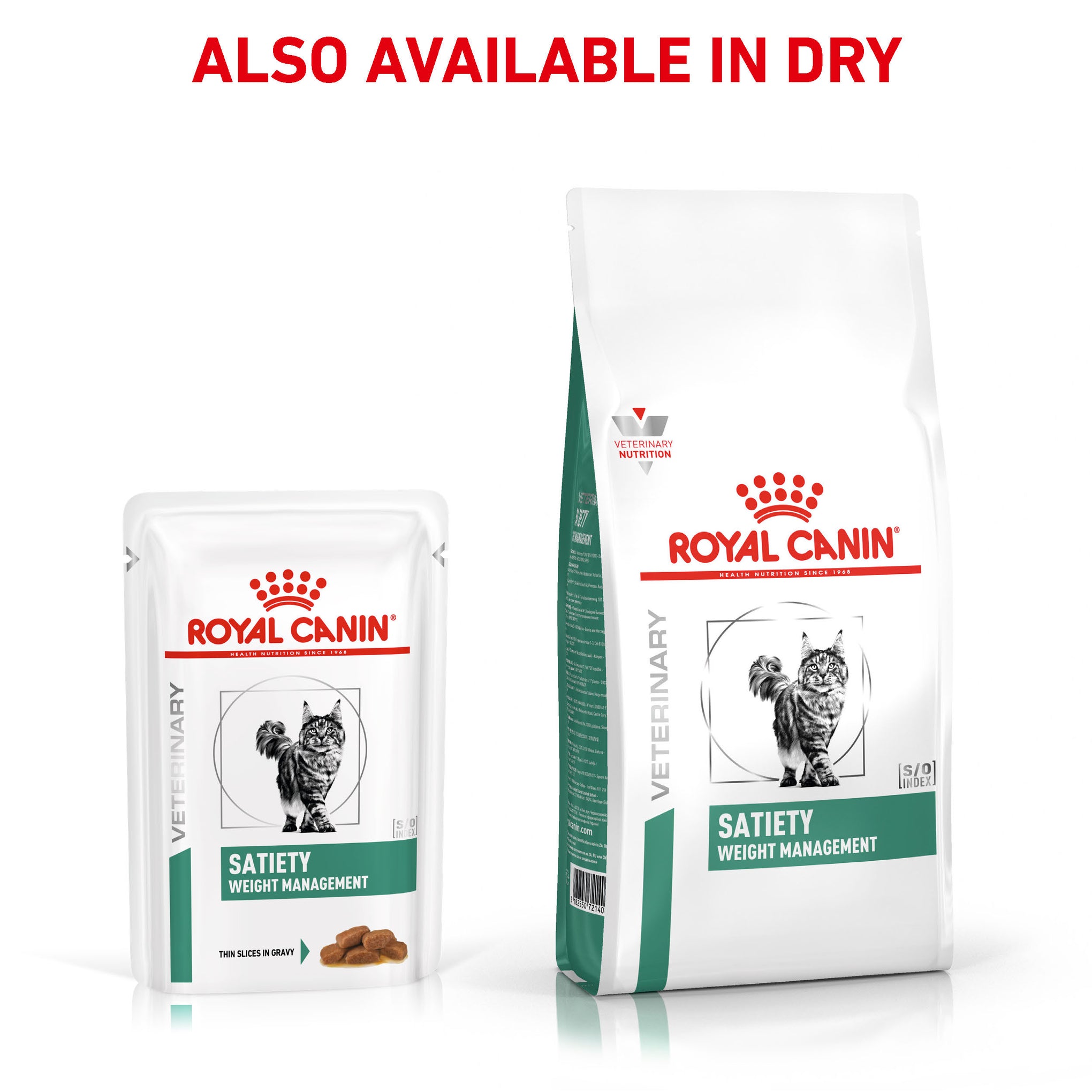 Royal Canin Veterinary Diet Satiety Adult Wet Cat Food 85g x 12