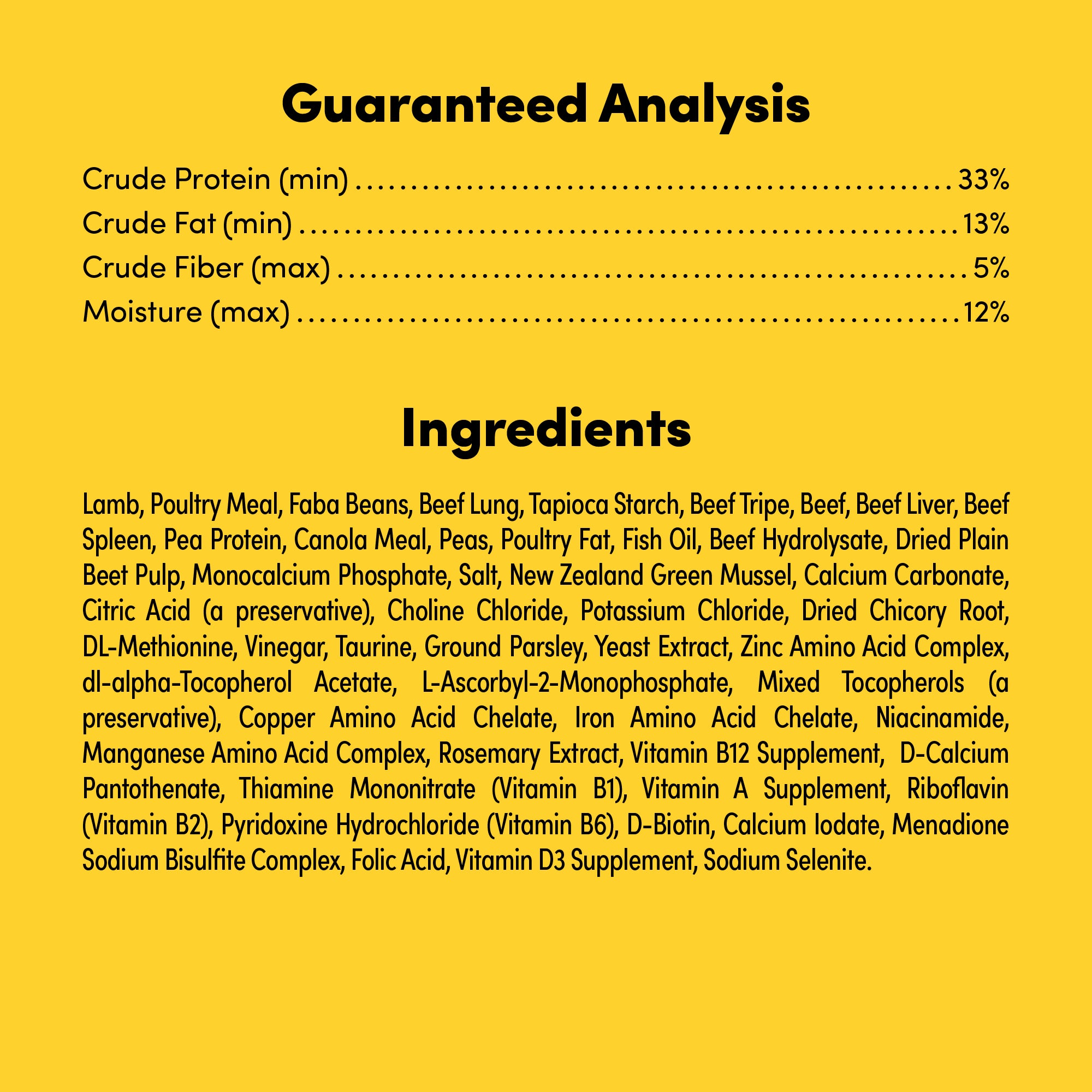 Animals Like Us RawMix33 with Grass-Fed Beef Dog Food 2kg