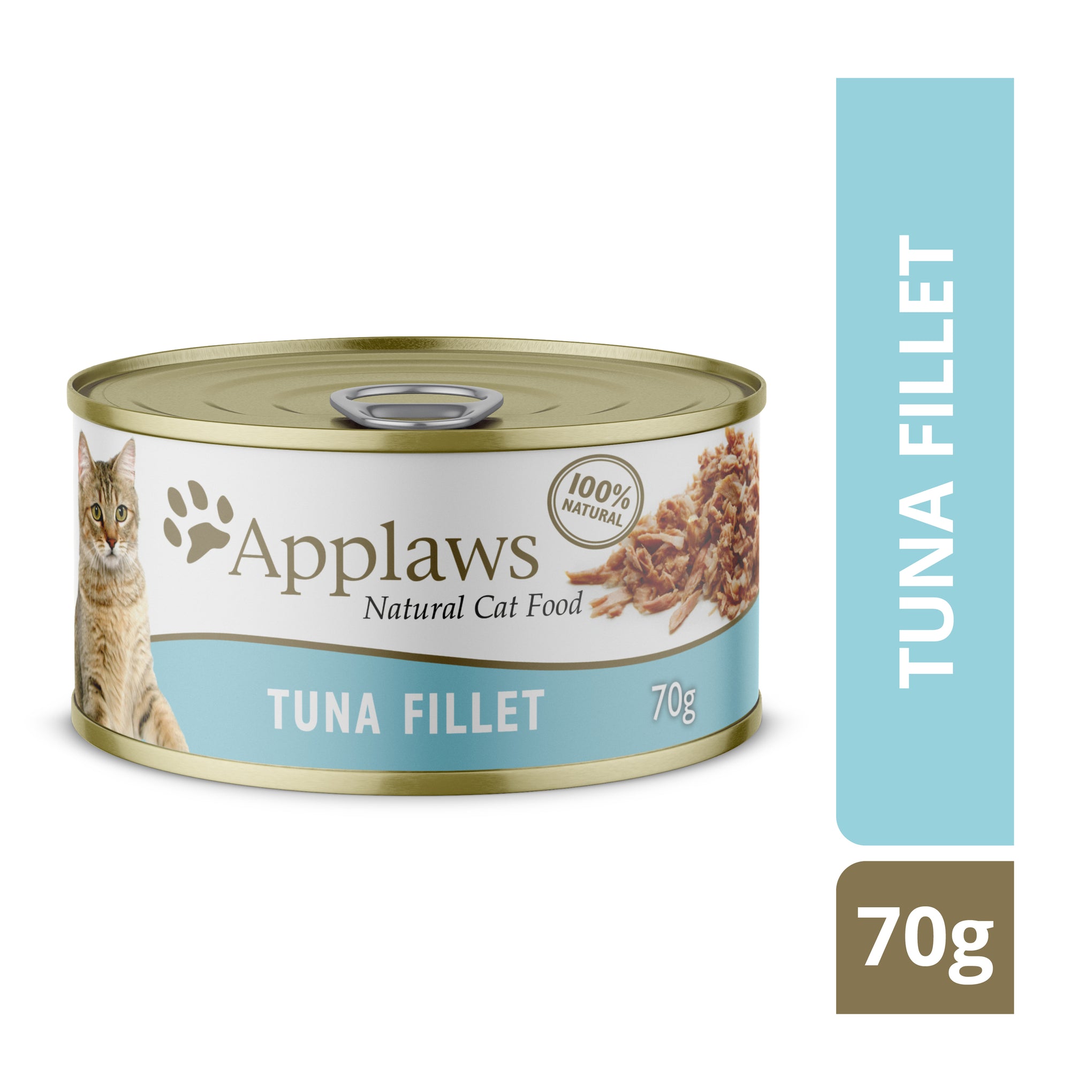 Applaws Natural Wet Cat Tin Tuna 70g x 24