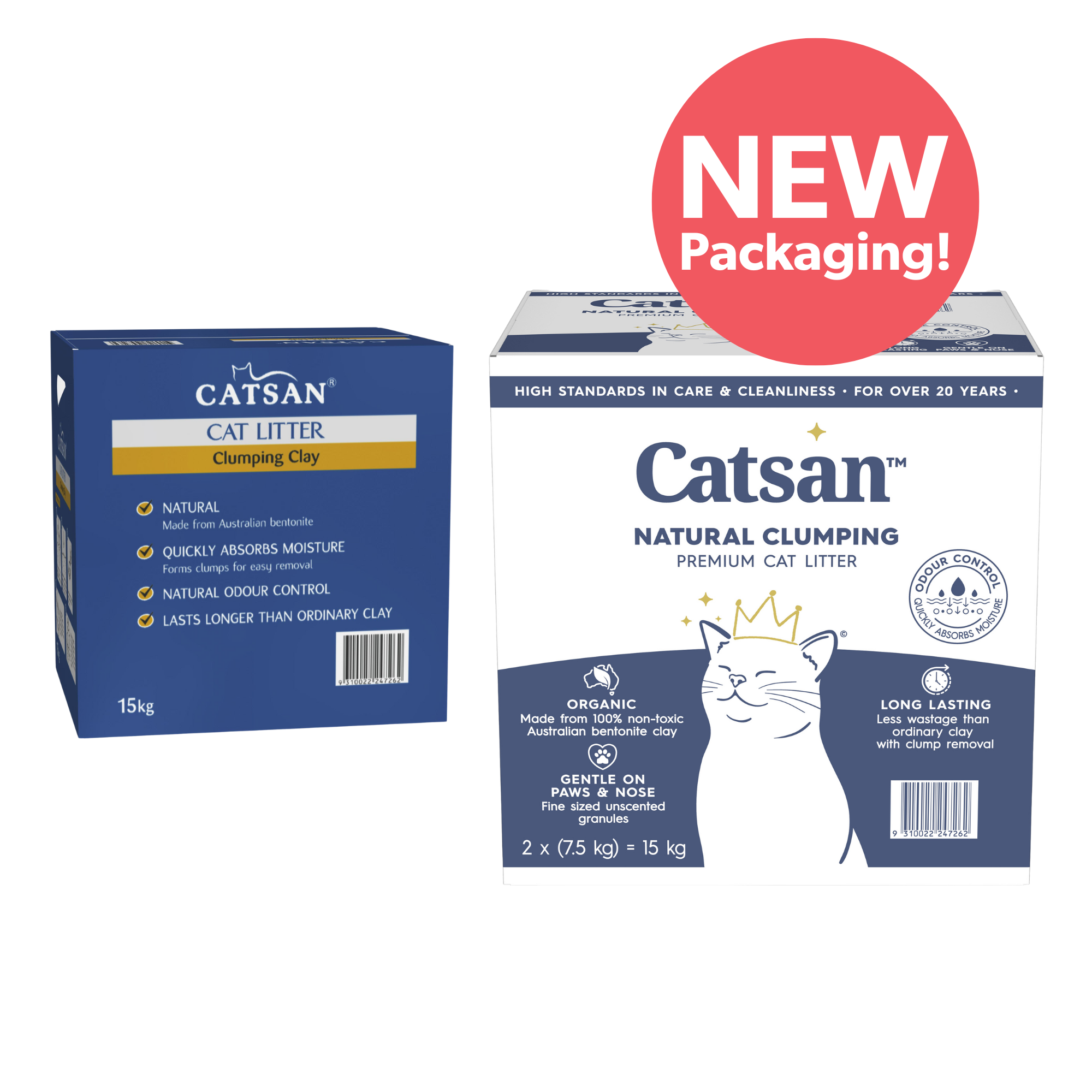 Catsan cat litter clumping clay best sale