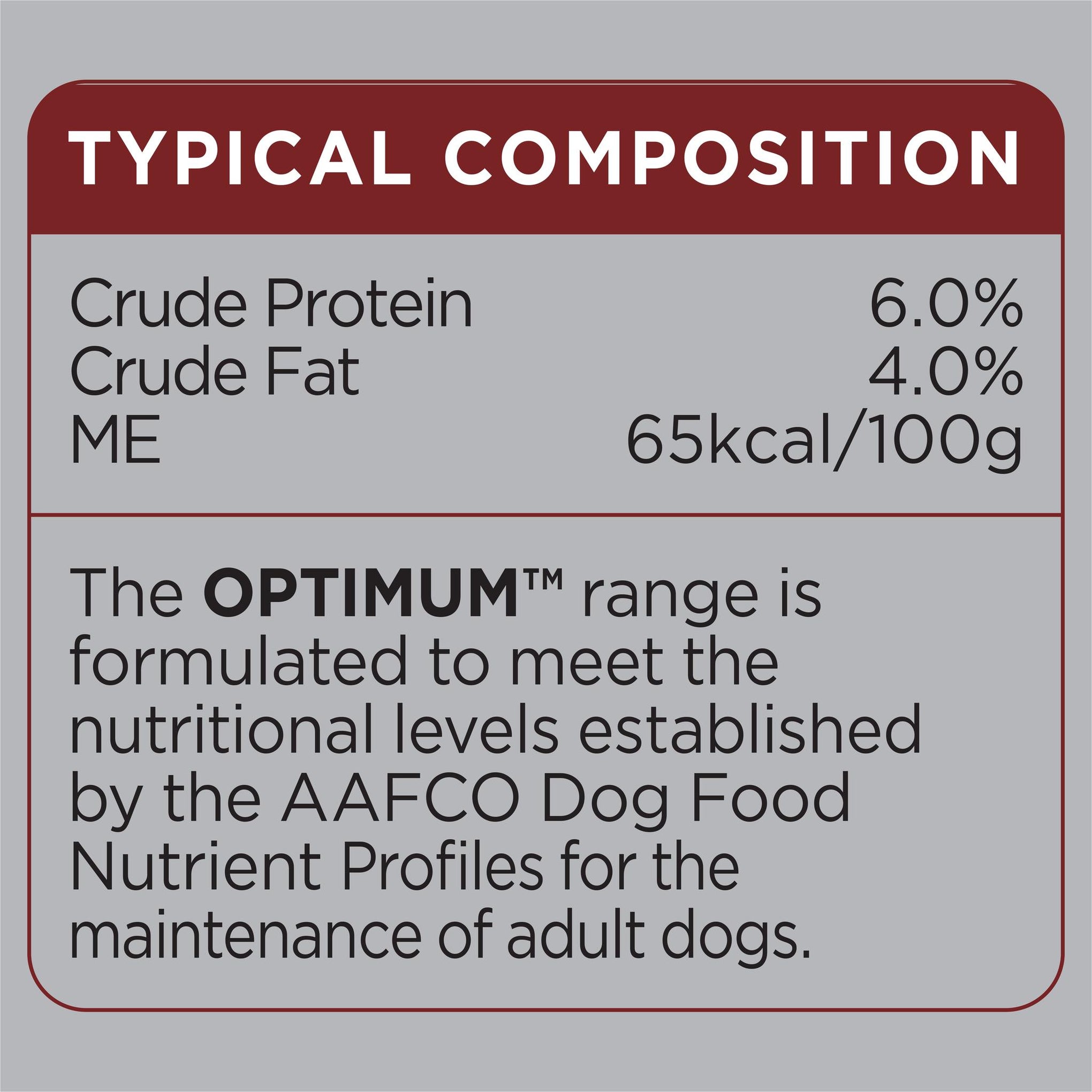 Optimum Dog Chicken & Rice Weight Management 680g x 12