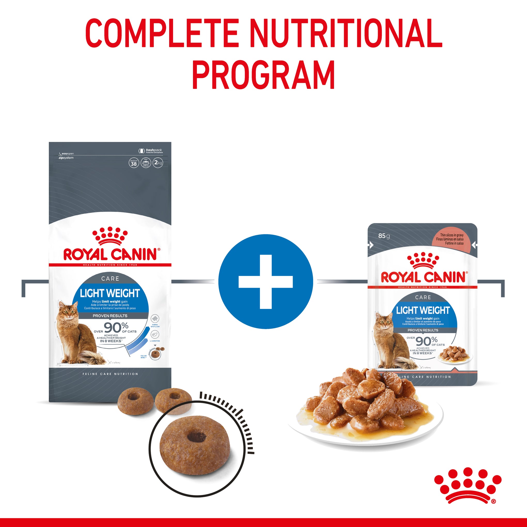Royal Canin Light Weight Care Adult Dry Cat Food 3kg