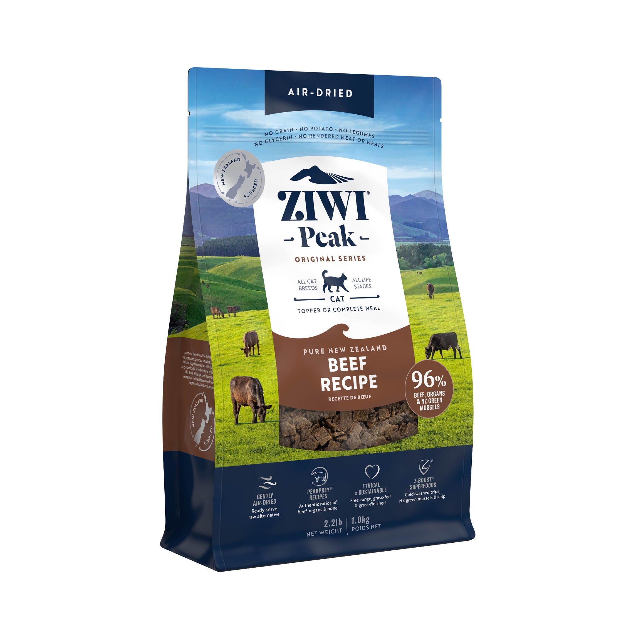 Ziwi Peak Cat Food Air Dried Beef