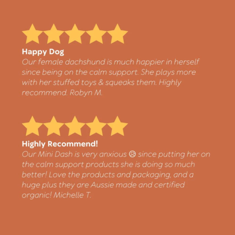 Australian Pet Organics Calm Support Powdered Dog Supplement