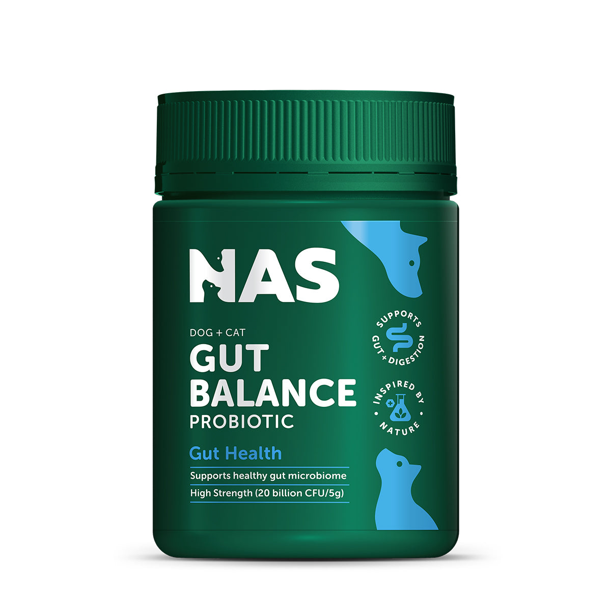 Natural Animal Solutions Gut Balance ProBiotic Natural Blend for Dogs and Cats