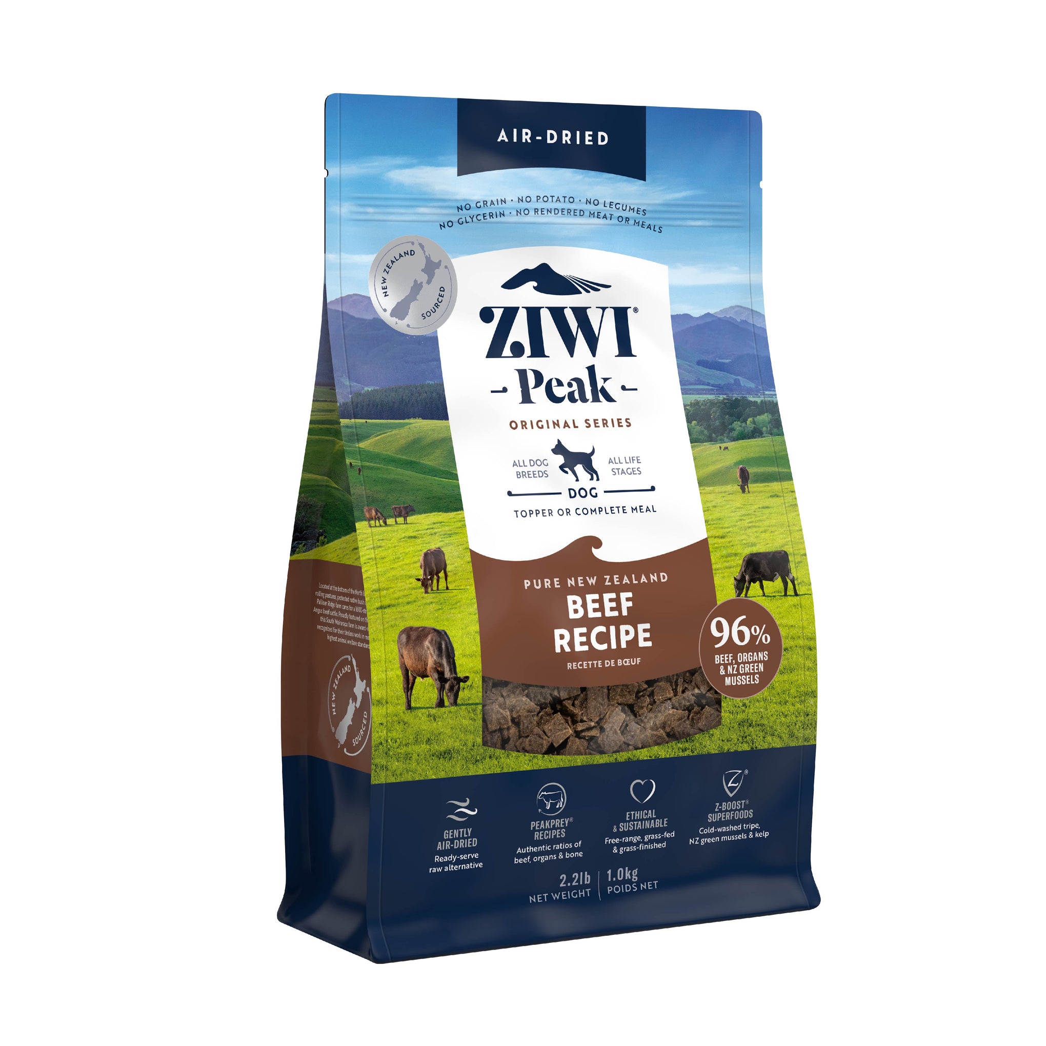 Ziwi Peak Dog Food Air Dried Beef