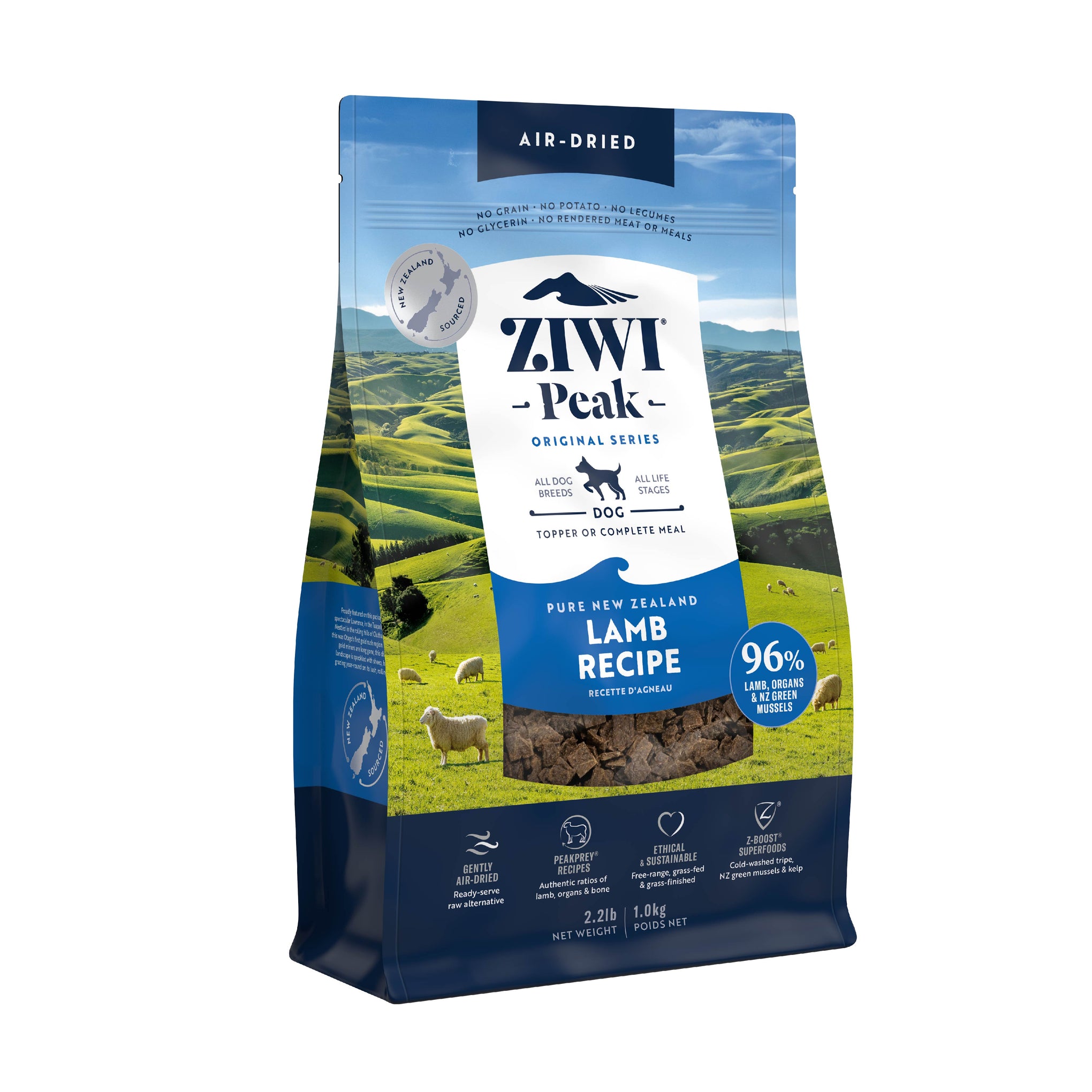 Ziwi Peak Dog Food Air Dried Lamb