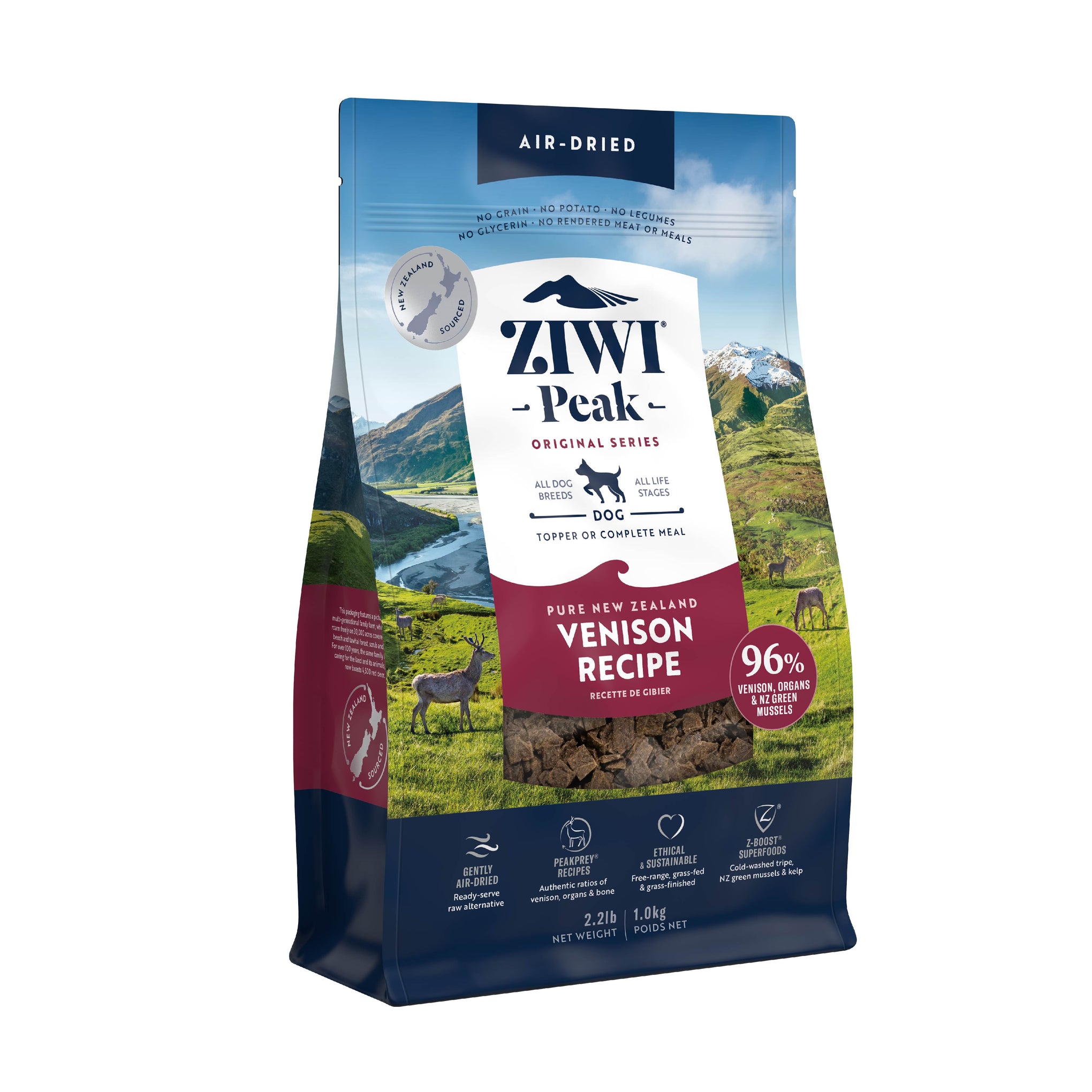 Ziwi Peak Dog Food Air Dried Venison