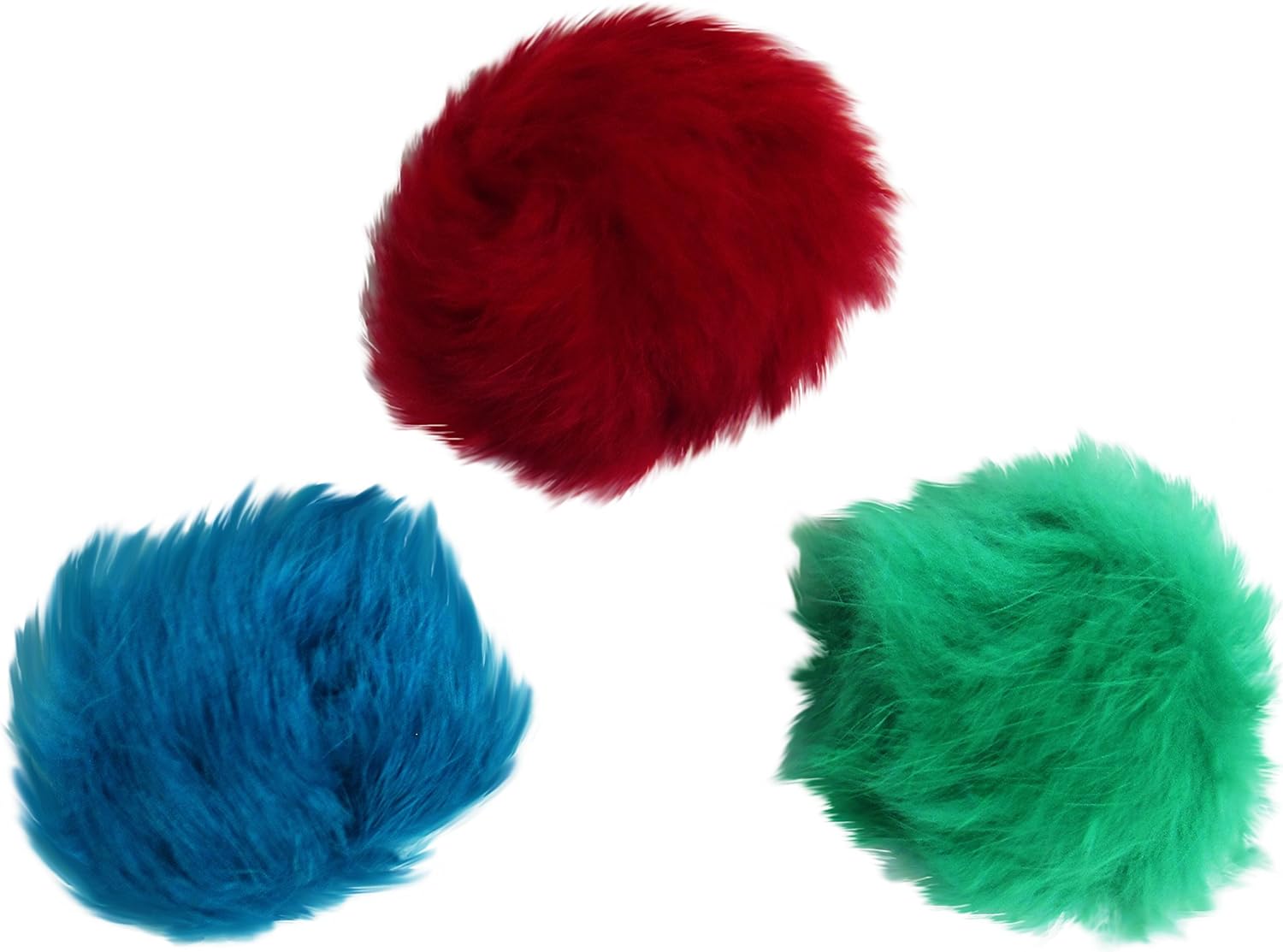 Go Cat Da Bird Bat Around Fur Balls Cat Toy 3 Pack