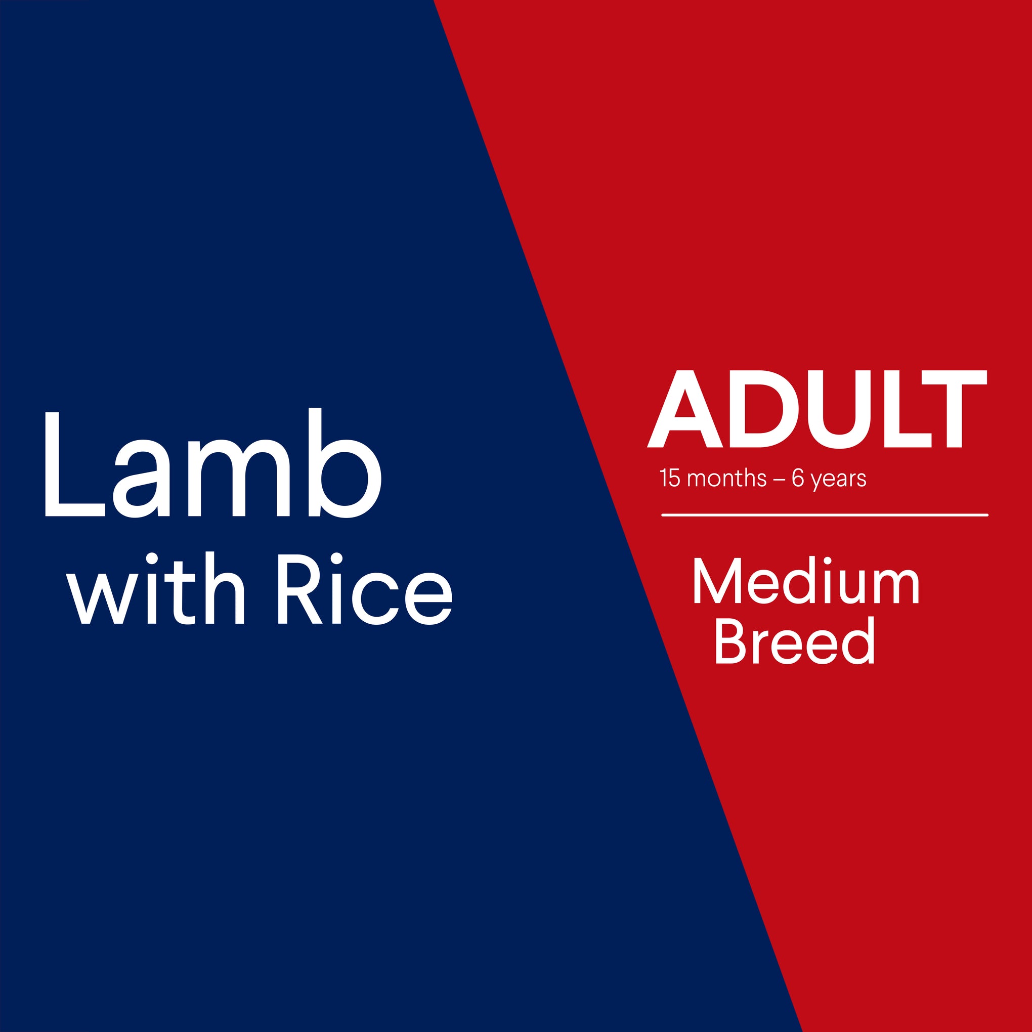 Advance Lamb and Rice Adult Dog Medium Breed Dry Dog Food