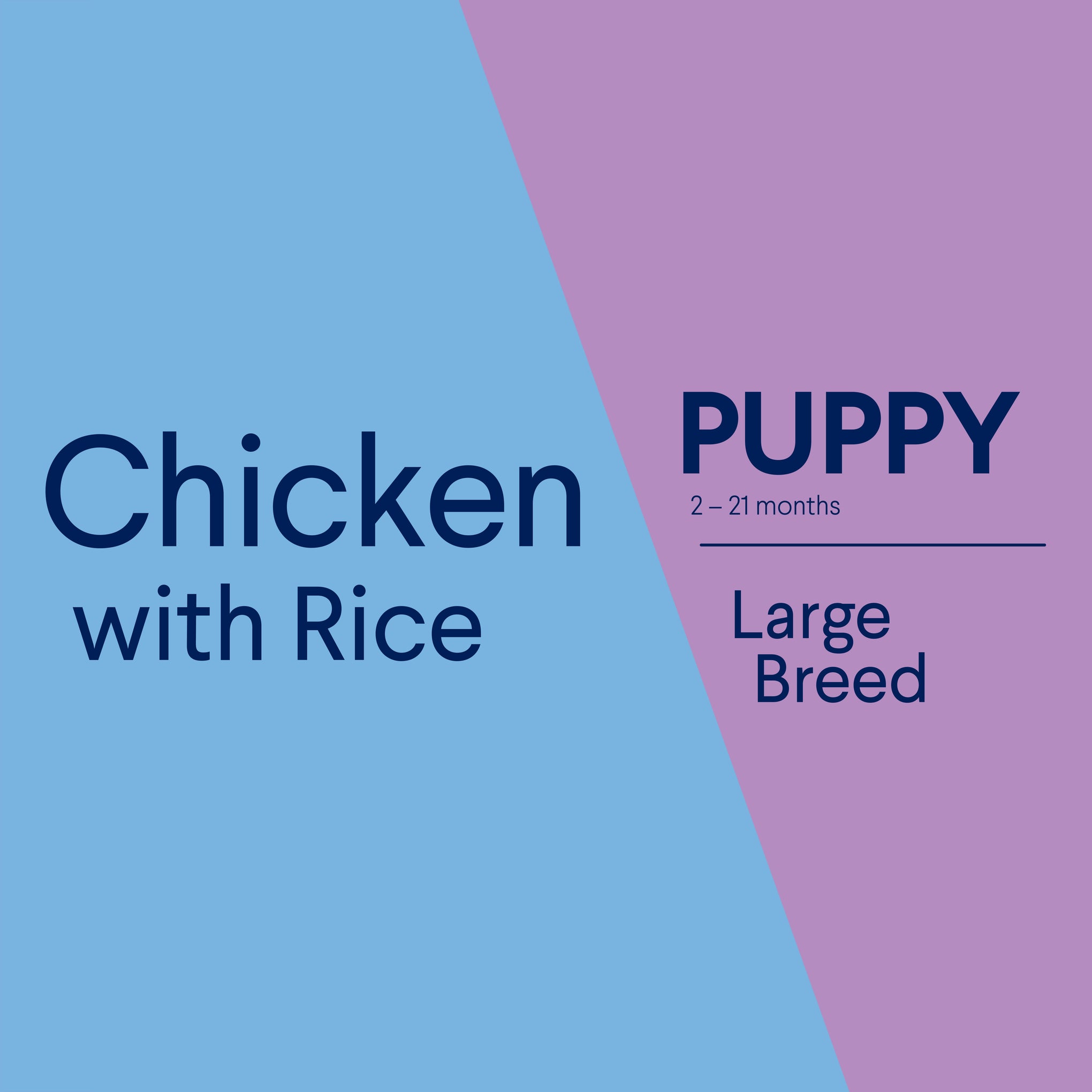 Advance Chicken and Rice Puppy Large Breed Dry Dog Food 20kg