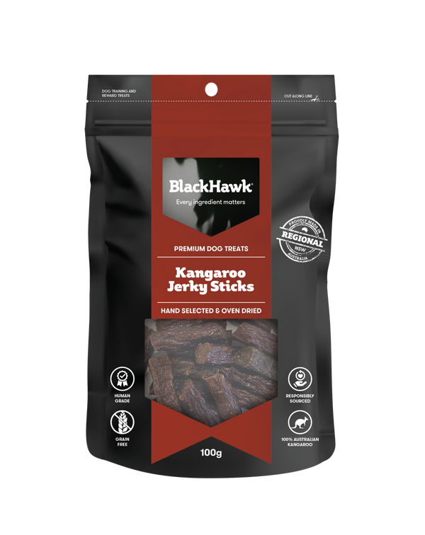 Black Hawk Jerky Sticks Dog Treats 100g