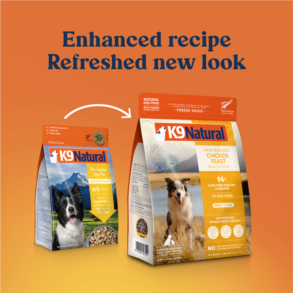 K9 Natural Grain Free Freeze Dried Dog Food Chicken