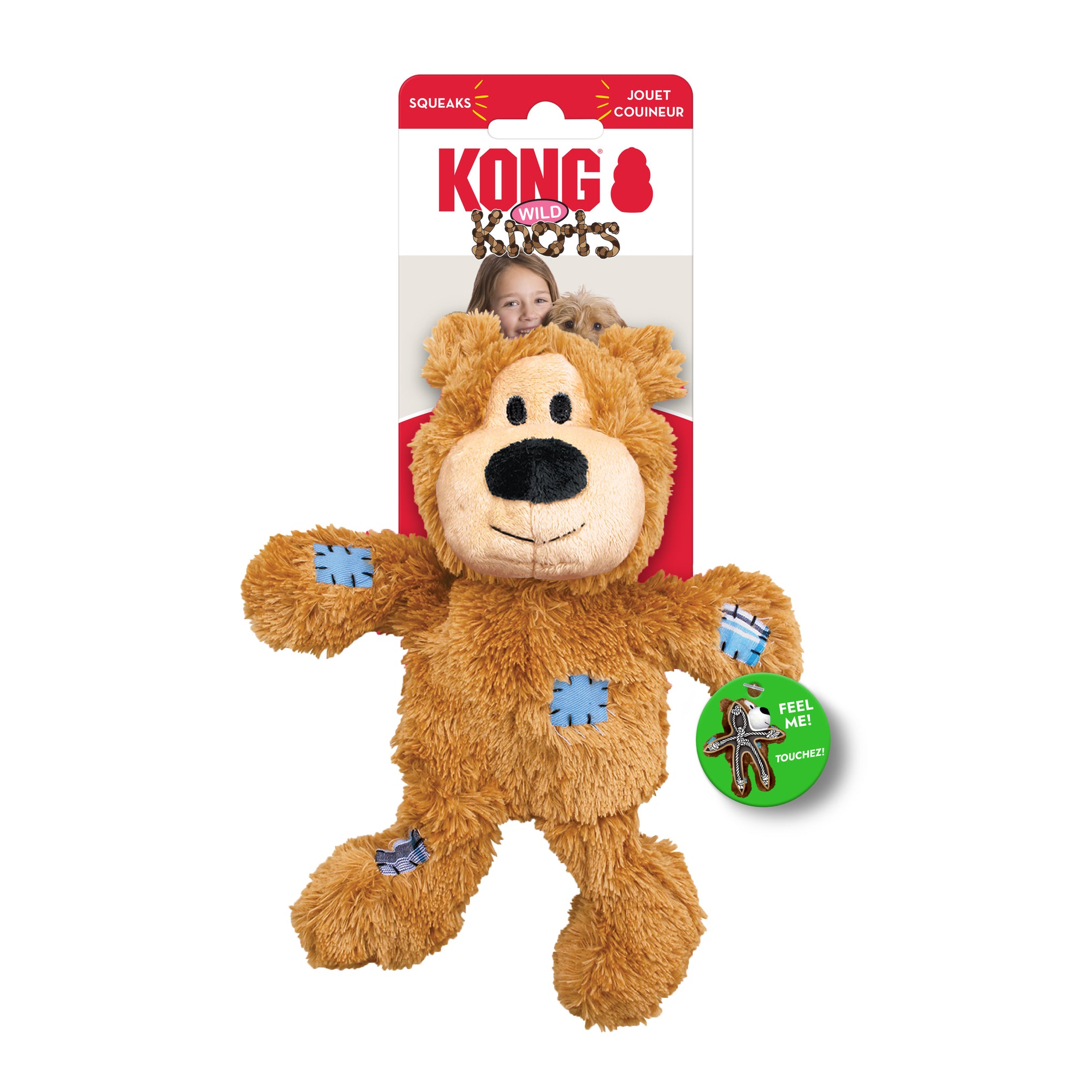 KONG Wild Knots Bear Dog Toy