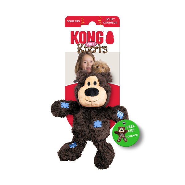 KONG Wild Knots Bear Dog Toy