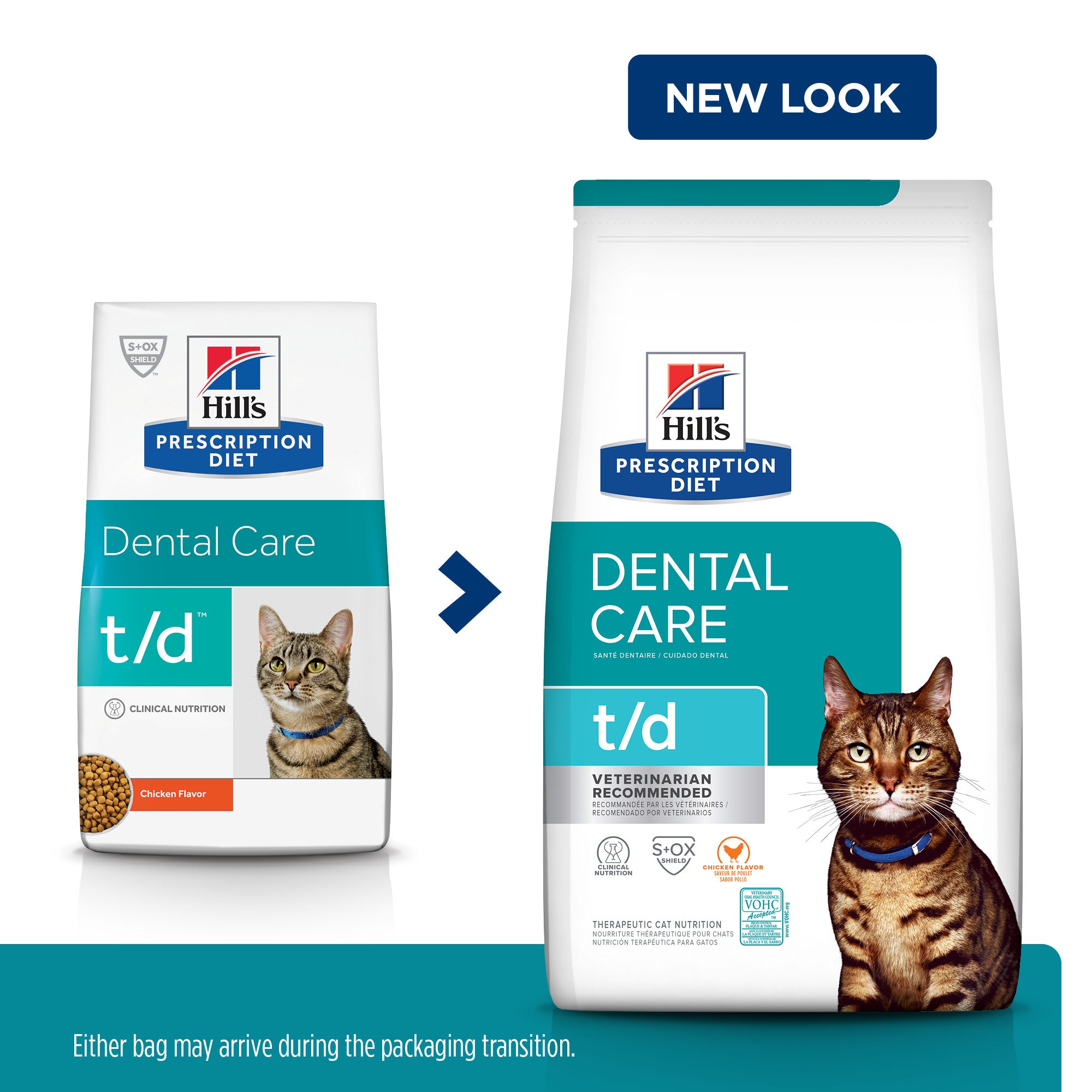 Hill's Prescription Diet t/d Dental Care Dry Cat Food