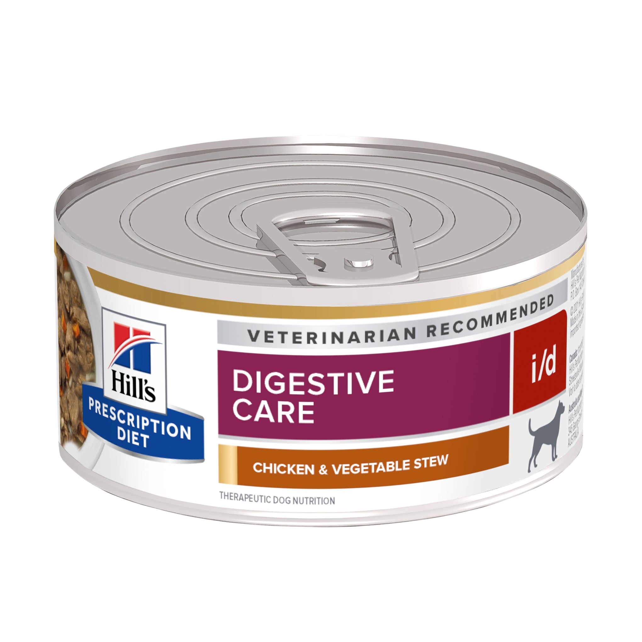 Hill's Prescription Diet i/d Digestive Care Chicken & Vegetable Stew Canned Cat Food 82g x 24