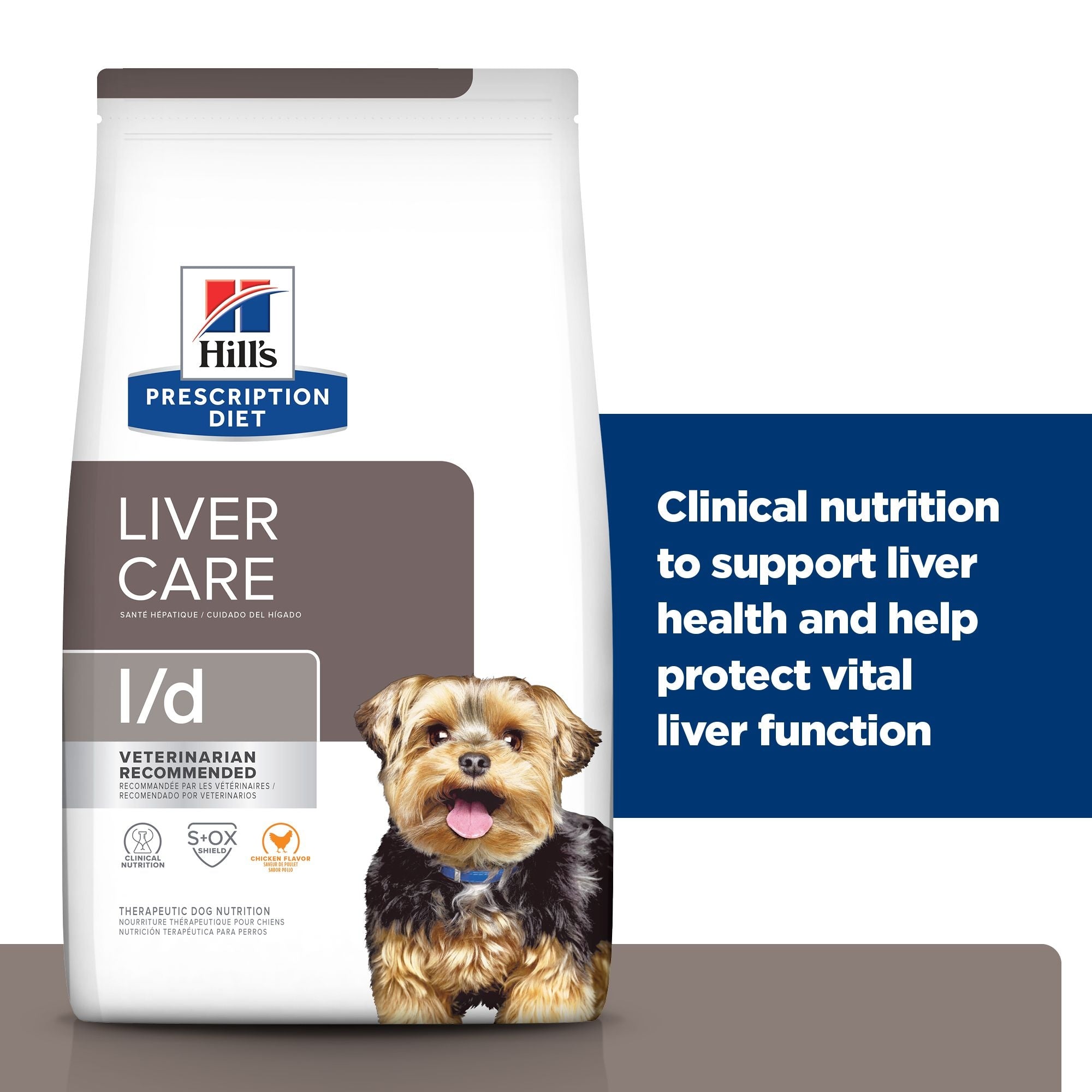 Hill's Prescription Diet l/d Liver Care Dry Dog Food 7.98kg