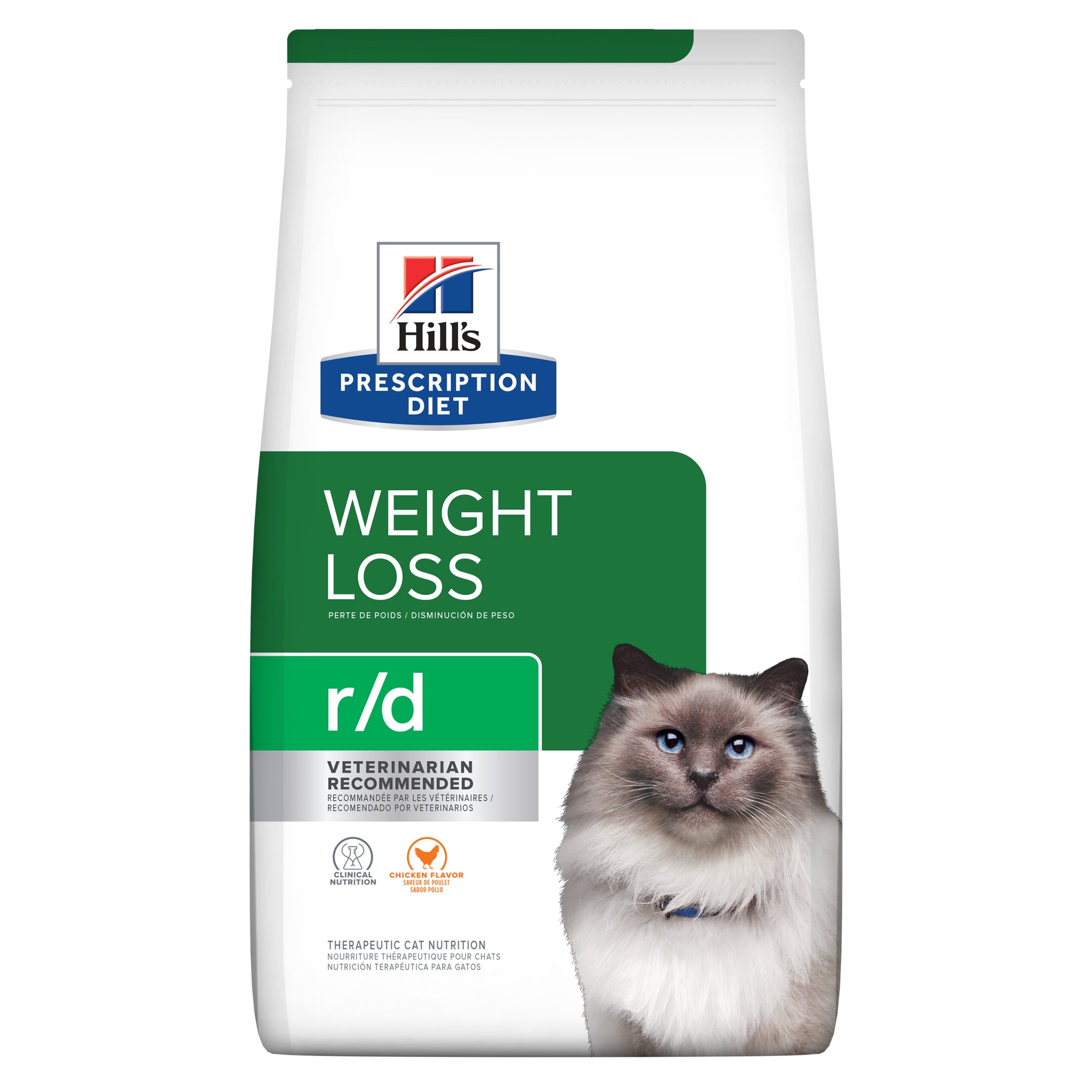 Hill's Prescription Diet r/d Weight Loss Dry Cat Food 3.9kg