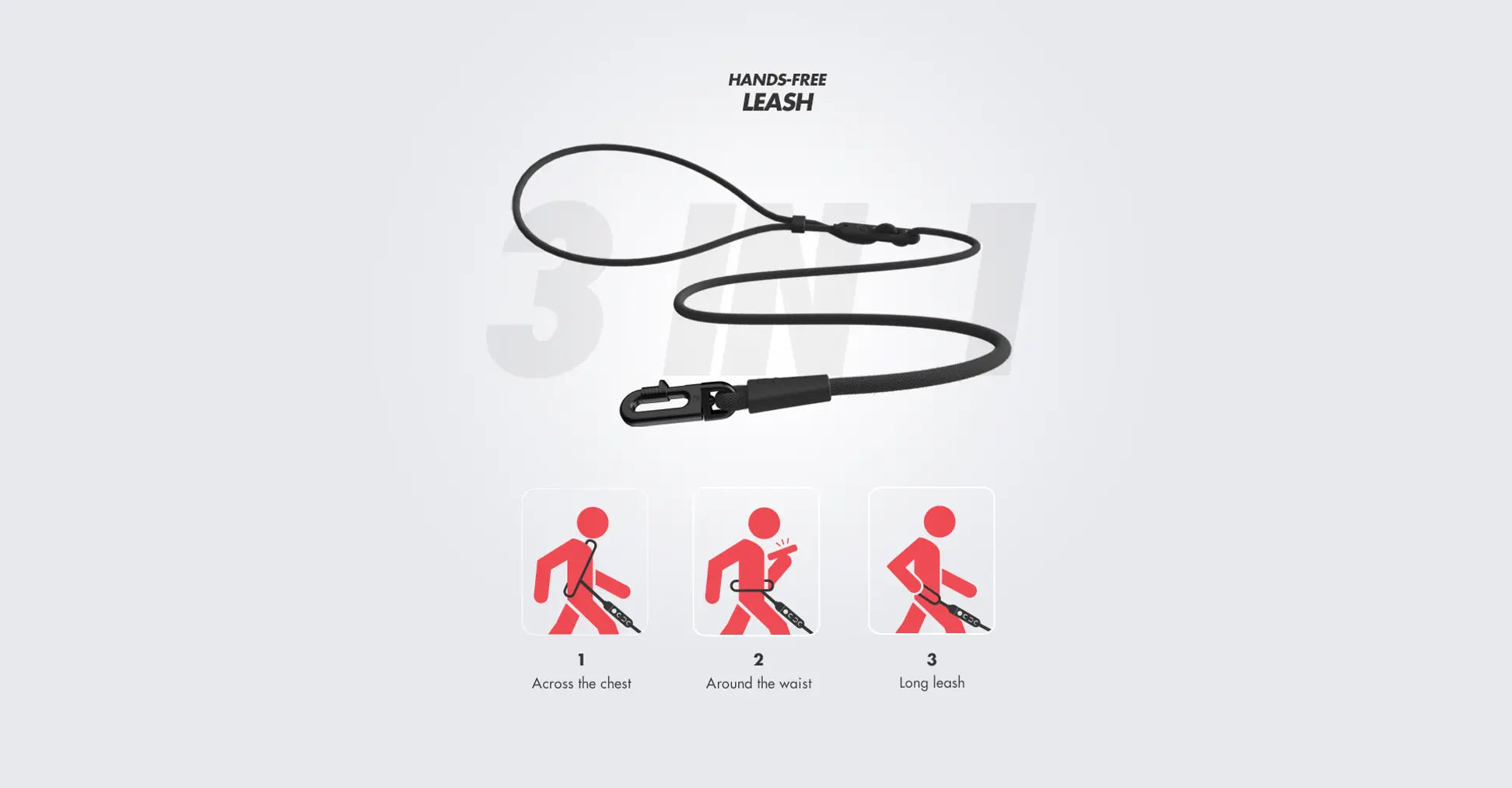 Zee Dog Gotham Hands-Free Dog Lead