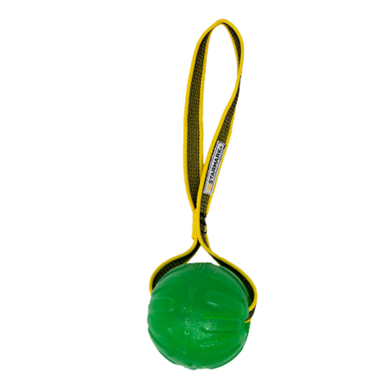 Starmark Gripcord Chew Ball Dog Toy Medium