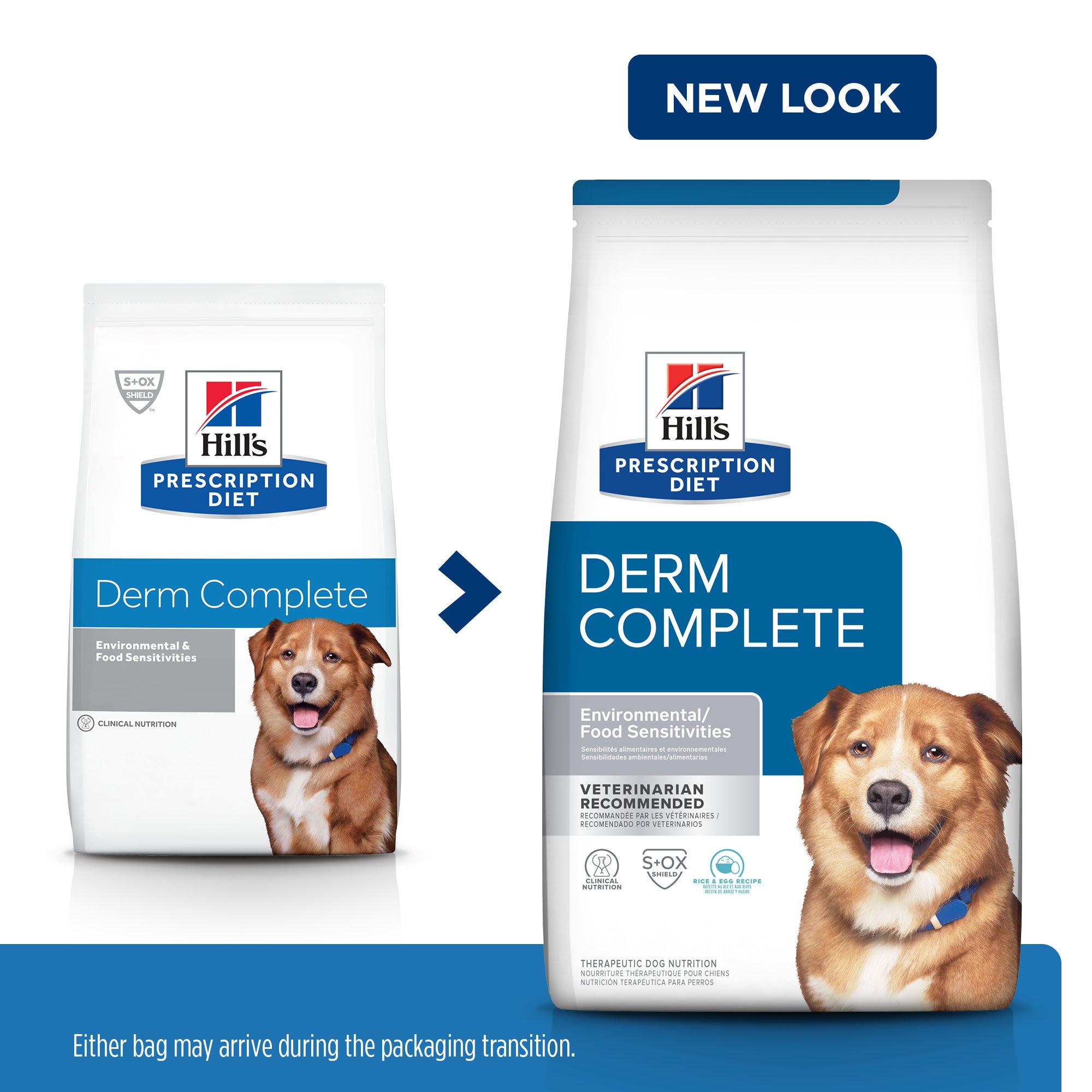 Hill's Prescription Diet Derm Complete Environmental/Food Sensitivities Dry Dog Food