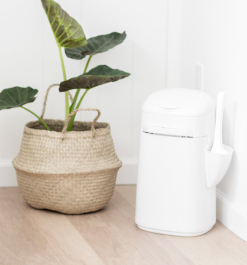 LitterLocker Cat Litter Disposal System White